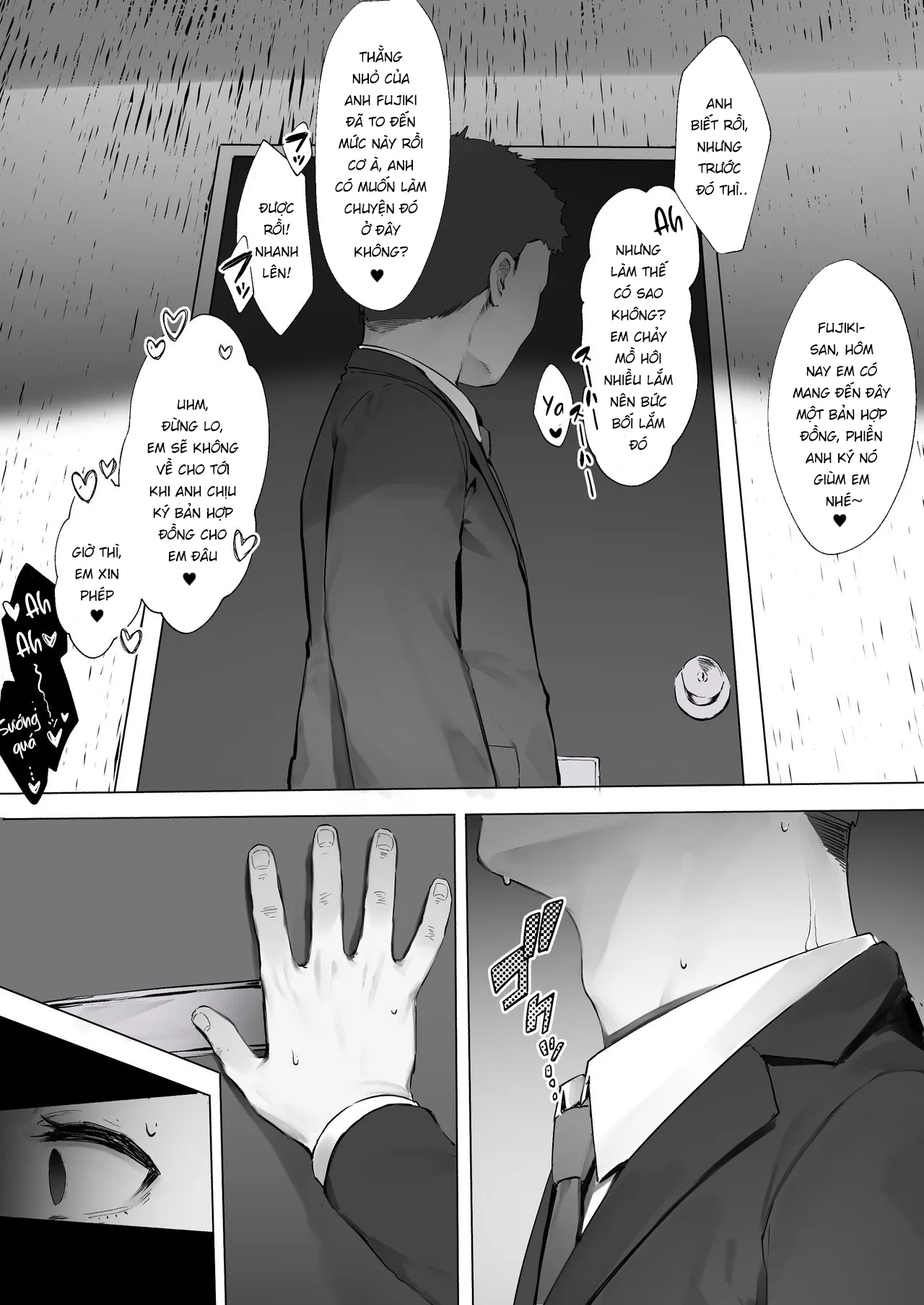 HentaiVN.net - Ảnh 4 - Gạ chịch sếp để ký hợp đồng [Hanko Kawari Ni Chinpo De Shiofuki; はんこ代わりにちんぽで潮吹き] - Oneshot