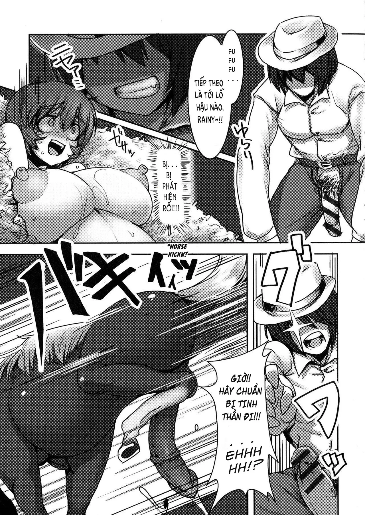 HentaiVN.net - Ảnh 13 - Tôi có bạn trai là ngựa [Watashi no Kare wa Taneuma-san ; My boyfriend is a stud] - Oneshot