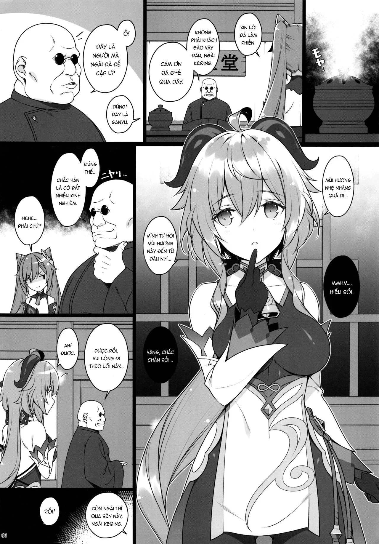 HentaiVN.net - Ảnh 5 - Dê dừa bị lừa mát xa! [勇者様御一行 , Gokuraku Kikou] - Oneshot