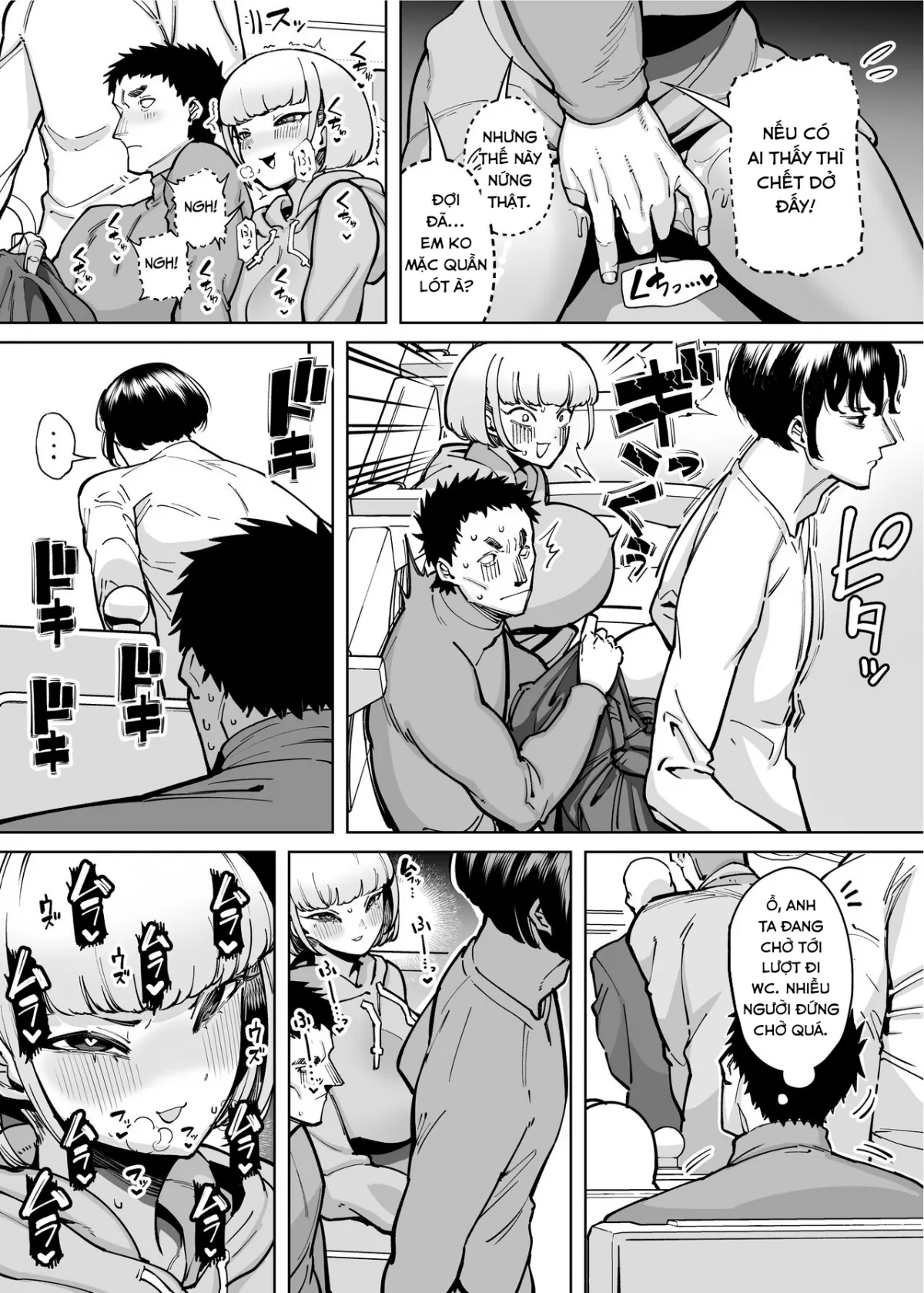HentaiVN.net - Ảnh 6 - Hamerare Daisuki Bitch-chan Sukebe Onsen Ryokou Hen - Chap 1