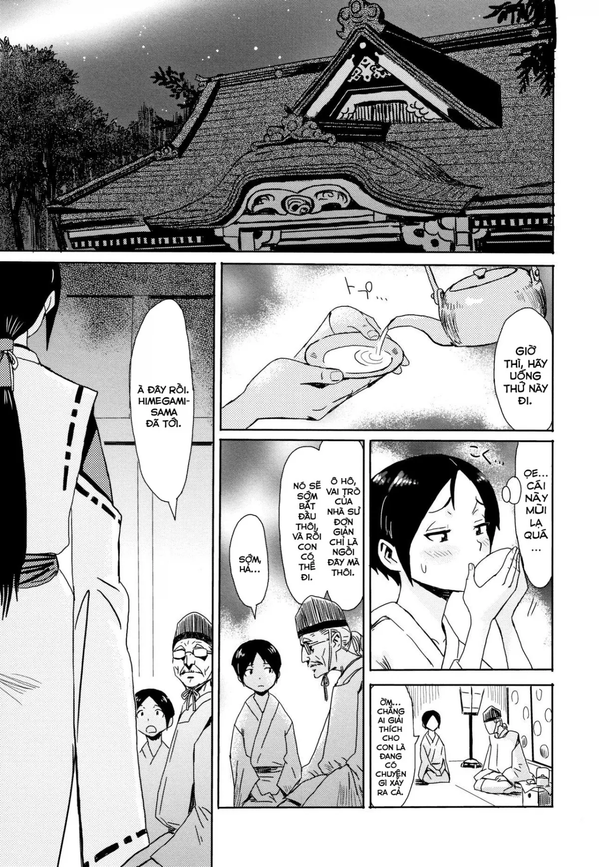 HentaiVN.net - Ảnh 5 - Nghi lễ hiến tế nữ thần Hamegami-sama [Himegamasama (Tabegoro! Haitoku no Kajitsu) ; 秘め神さま (たべごろ!背徳の果実)] - Oneshot