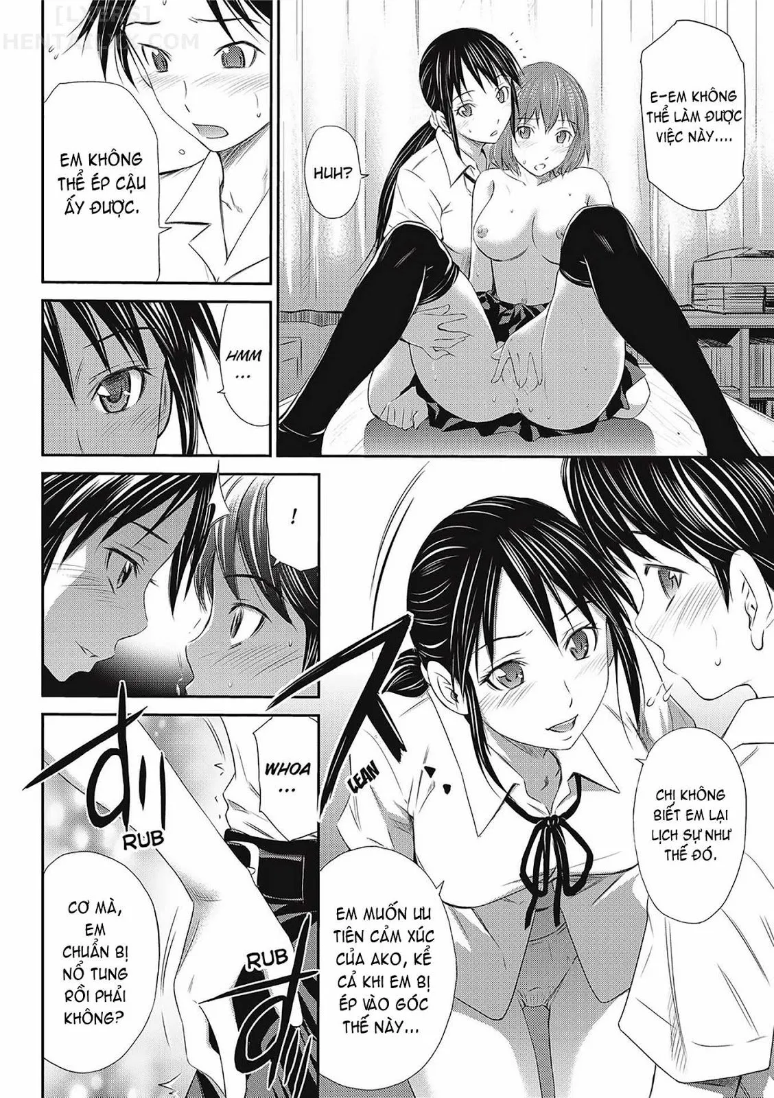 HentaiVN.net - Ảnh 12 - Peachy Triangle - Chap 1
