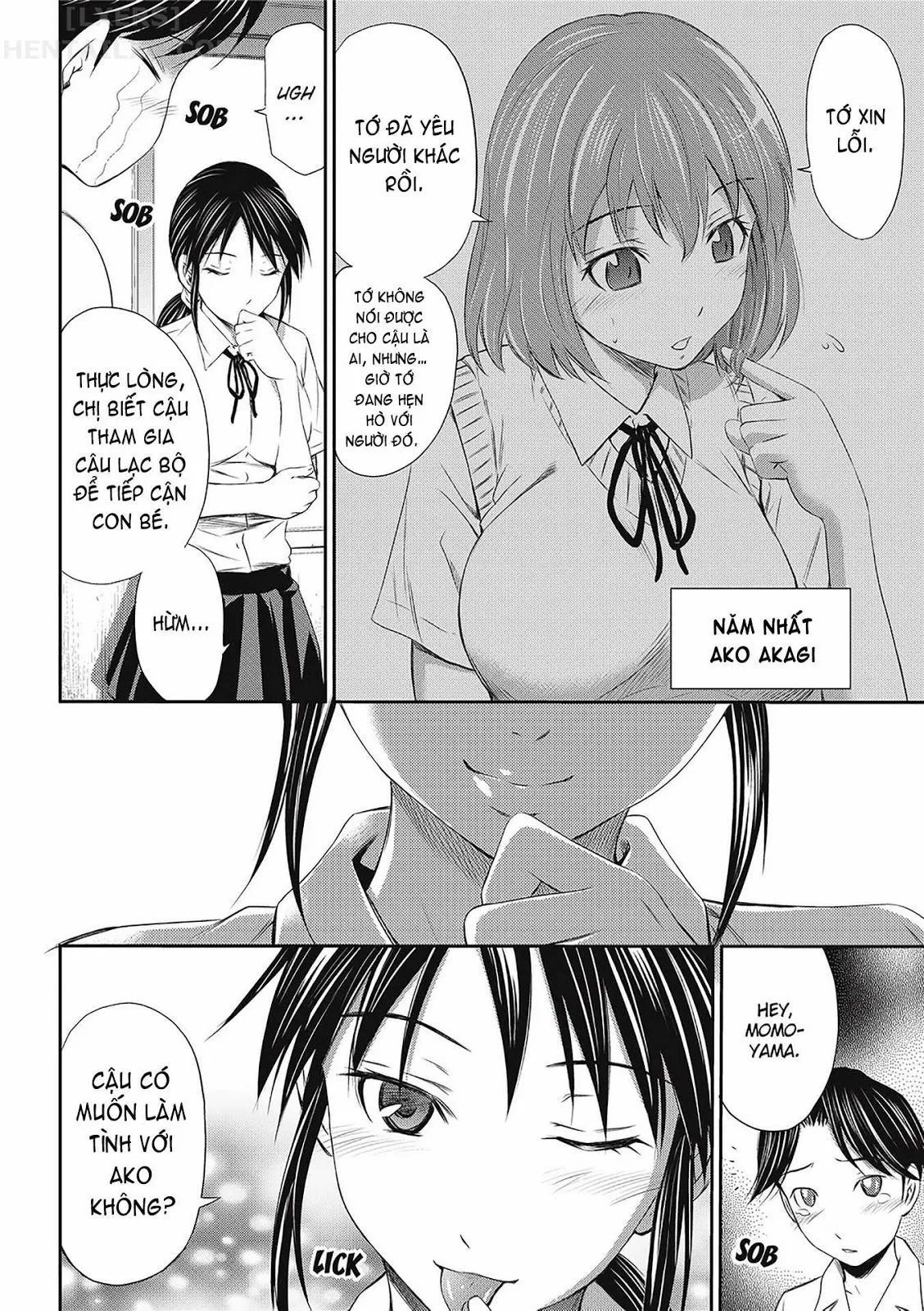 HentaiVN.net - Ảnh 6 - Peachy Triangle - Chap 1