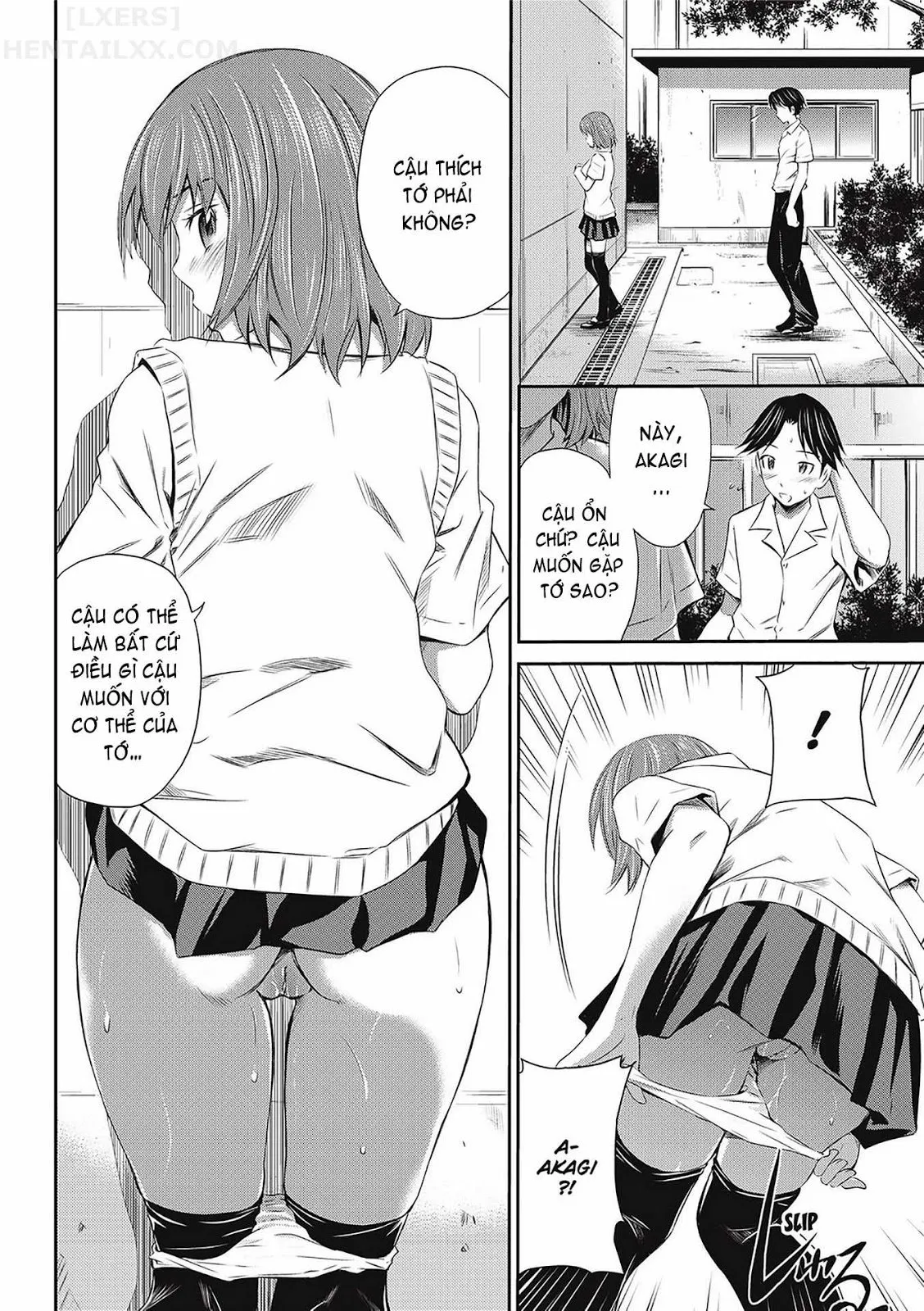 HentaiVN.net - Ảnh 7 - Peachy Triangle - Chap 2
