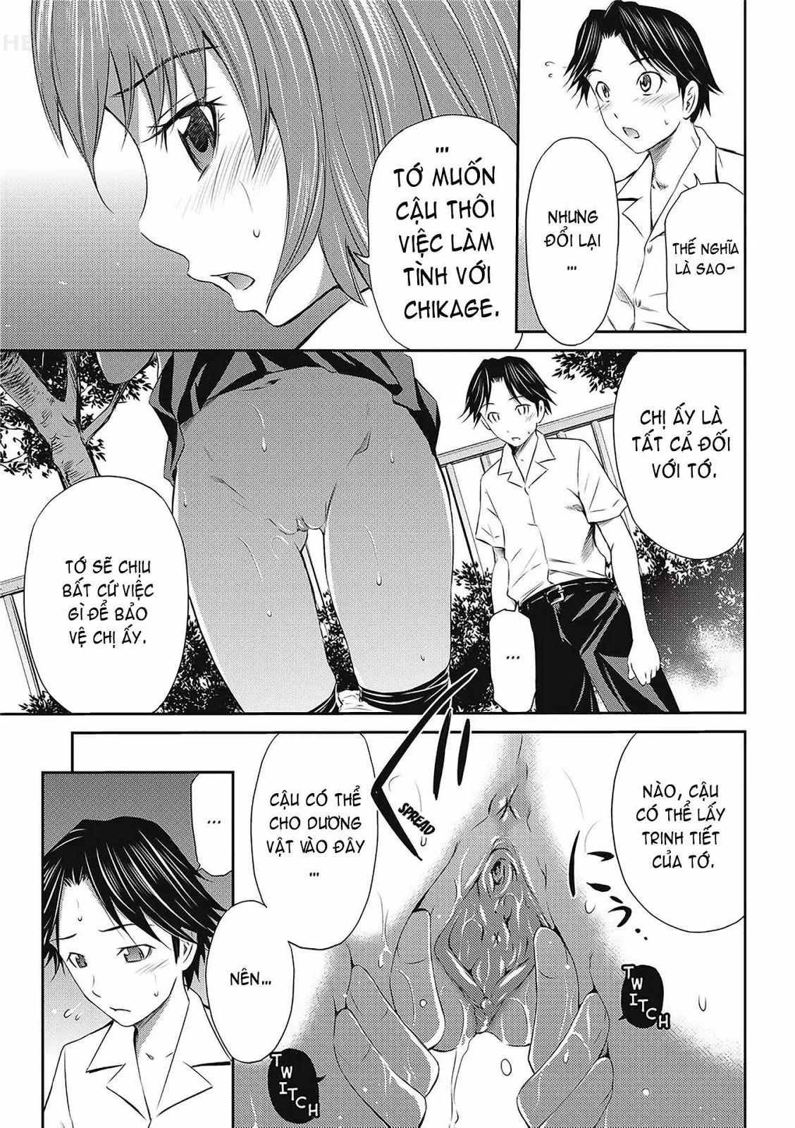 HentaiVN.net - Ảnh 8 - Peachy Triangle - Chap 2
