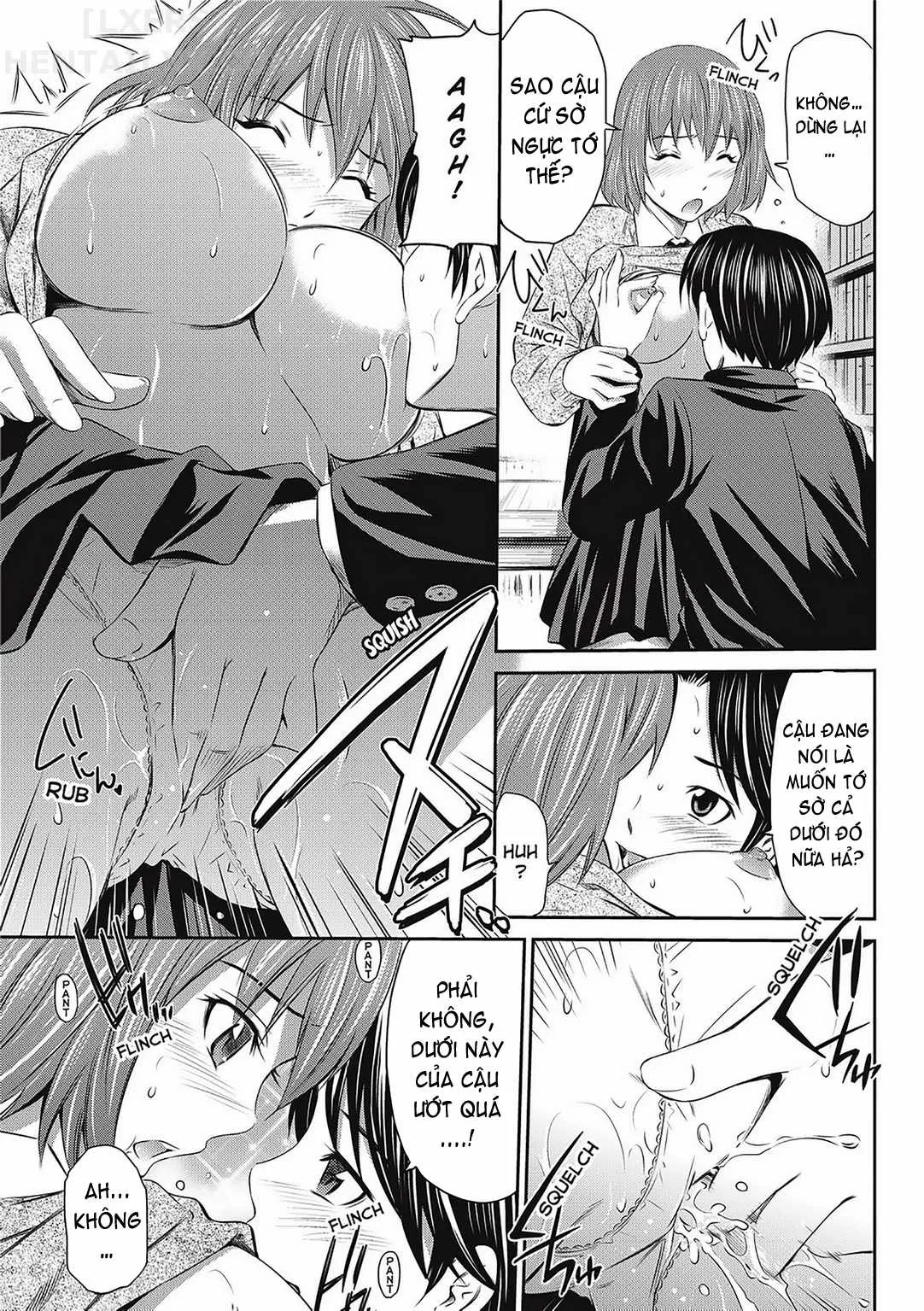 HentaiVN.net - Ảnh 6 - Peachy Triangle - Chap 4