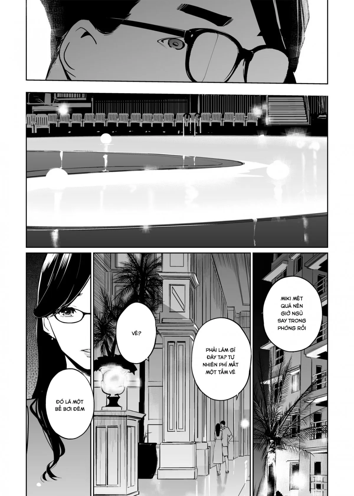 HentaiVN.net - Ảnh 5 - NTR Midnight Pool 2 - Chap 1