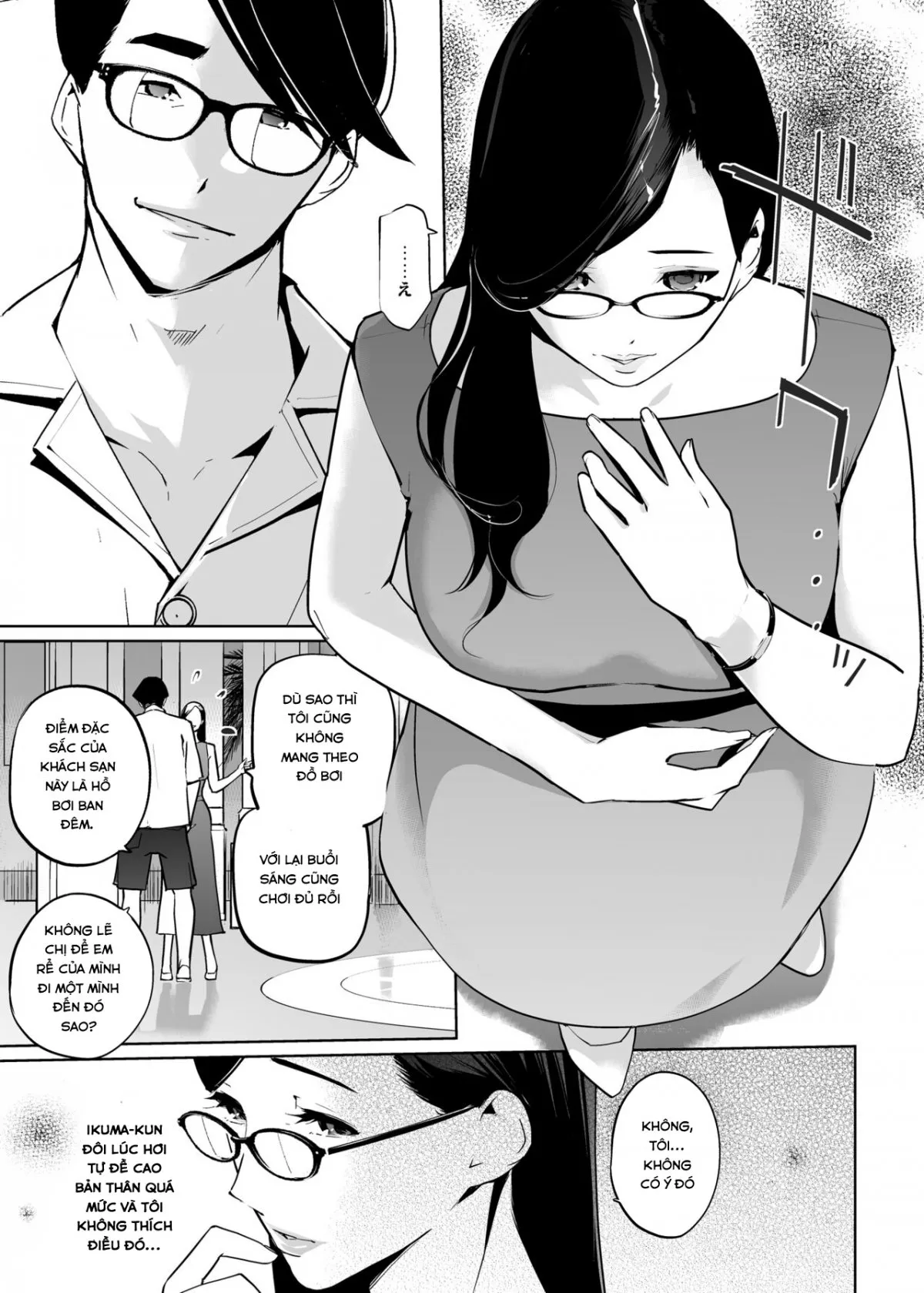 HentaiVN.net - Ảnh 6 - NTR Midnight Pool 2 - Chap 1