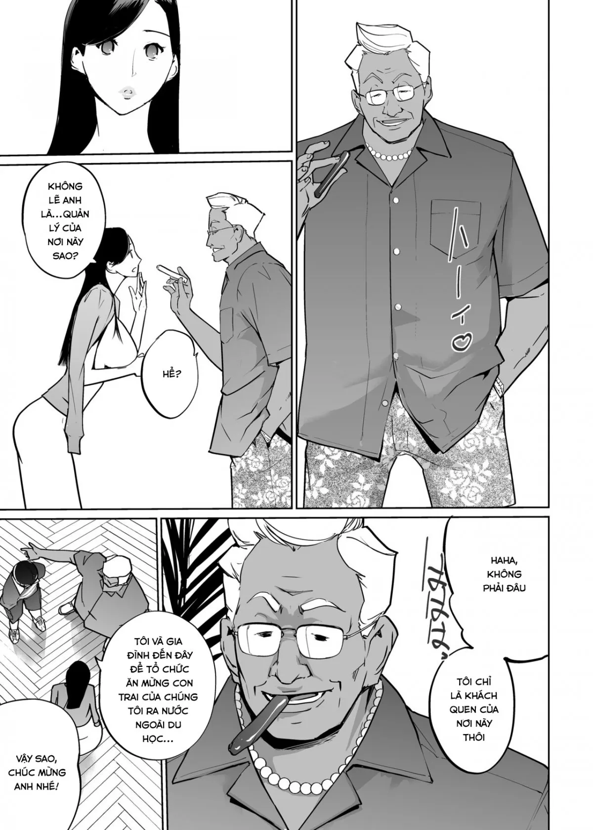 HentaiVN.net - Ảnh 6 - NTR Midnight Pool 2 - Chap 2