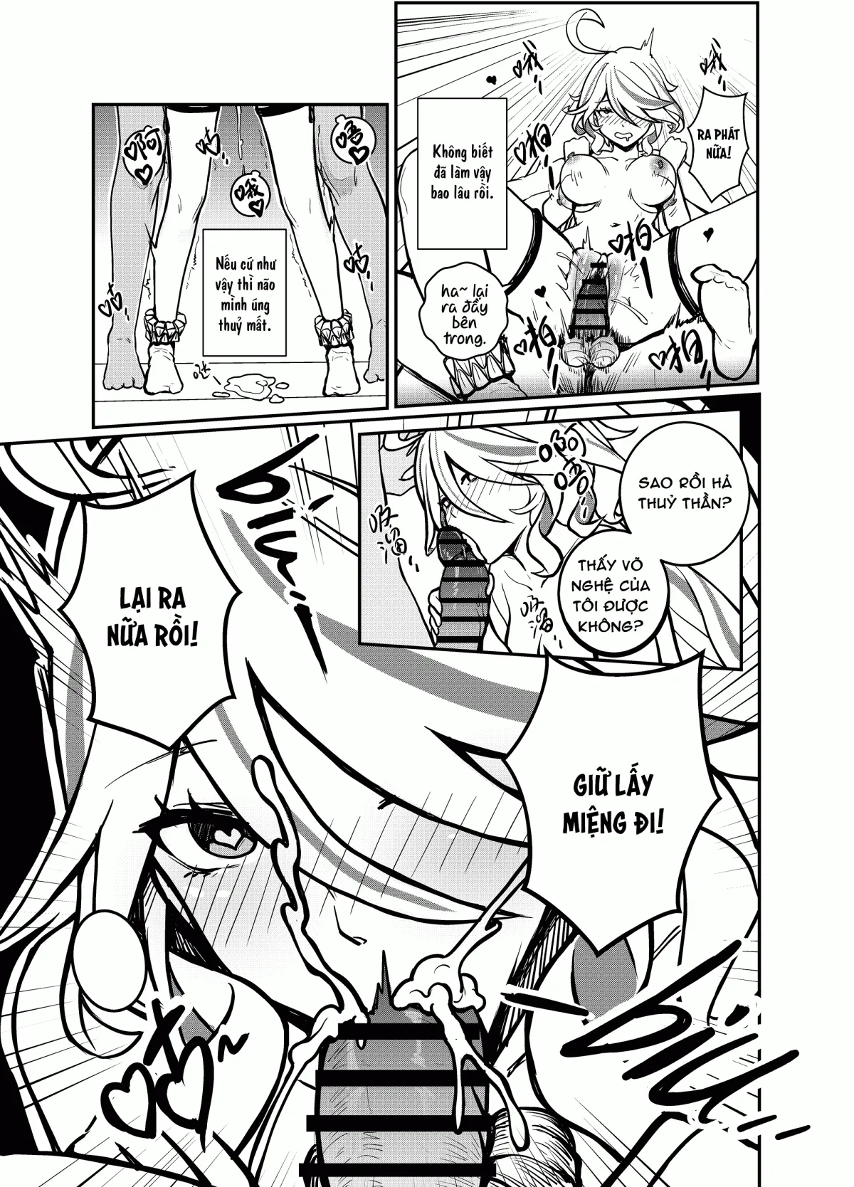 HentaiVN.net - Ảnh 11 - Thuỷ thần ngốc nghếch [笨蛋芙宁娜] - đừng đùa với ninja rùa