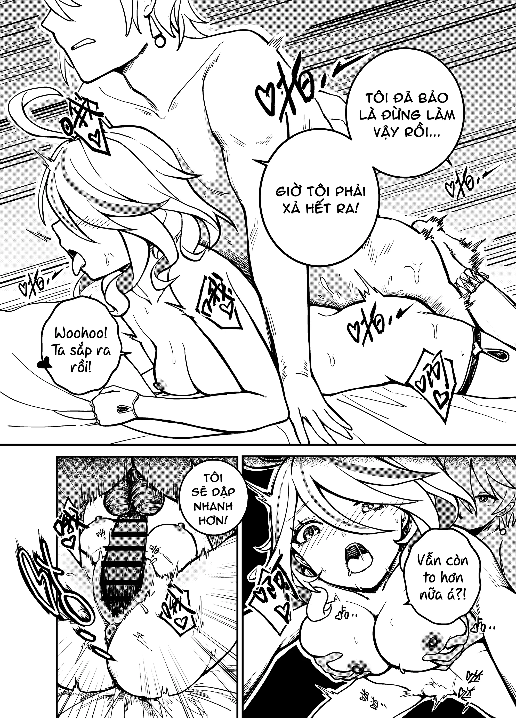 HentaiVN.net - Ảnh 8 - Thuỷ thần ngốc nghếch [笨蛋芙宁娜] - Vào chung với chiu dé nhé
