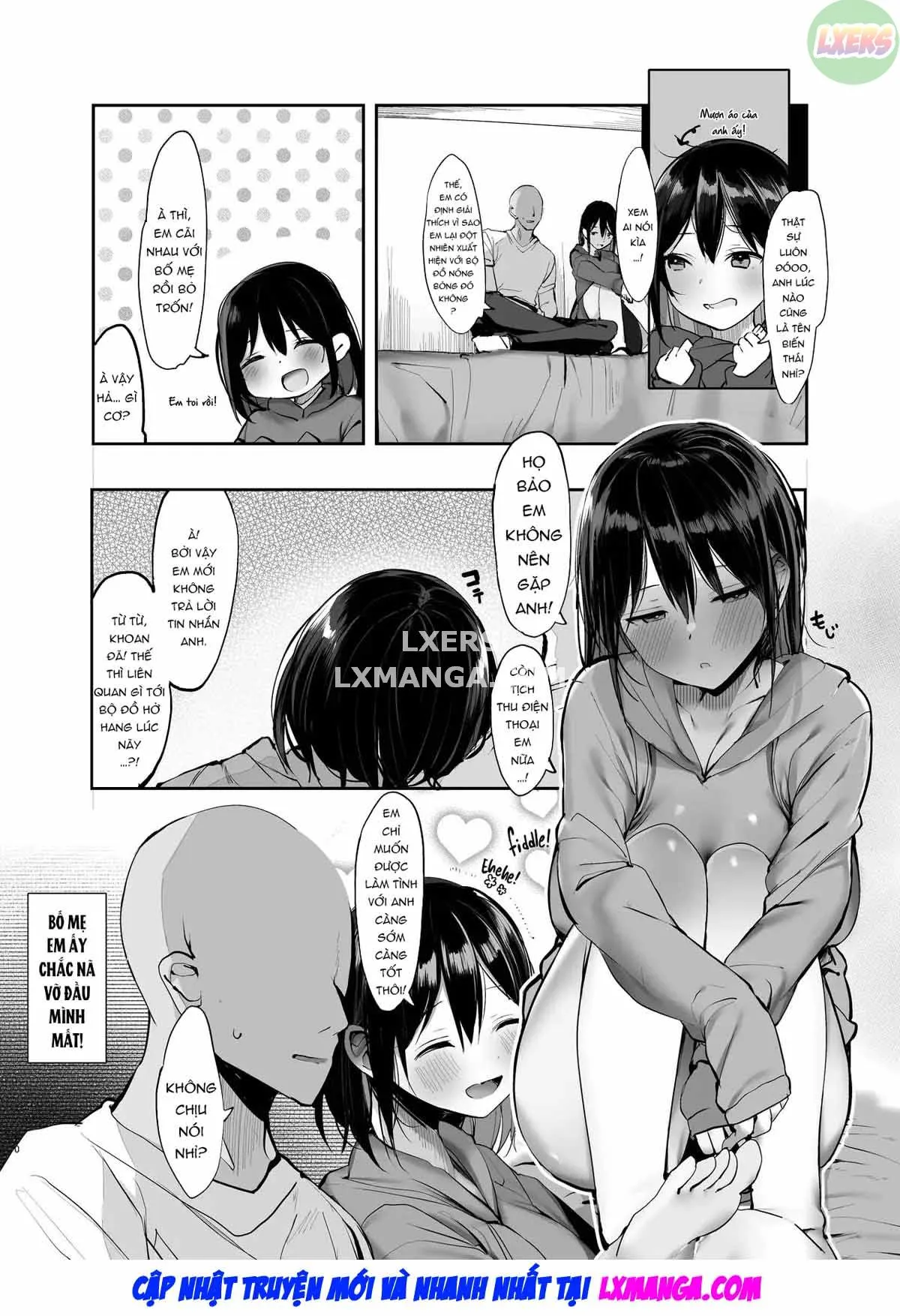 HentaiVN.net - Ảnh 23 - Can I Stay Over, Mister? [Oni-San Ohitori Desu Ka?; Kyou, Tomete Kuremasen Ka?] - Chap 2