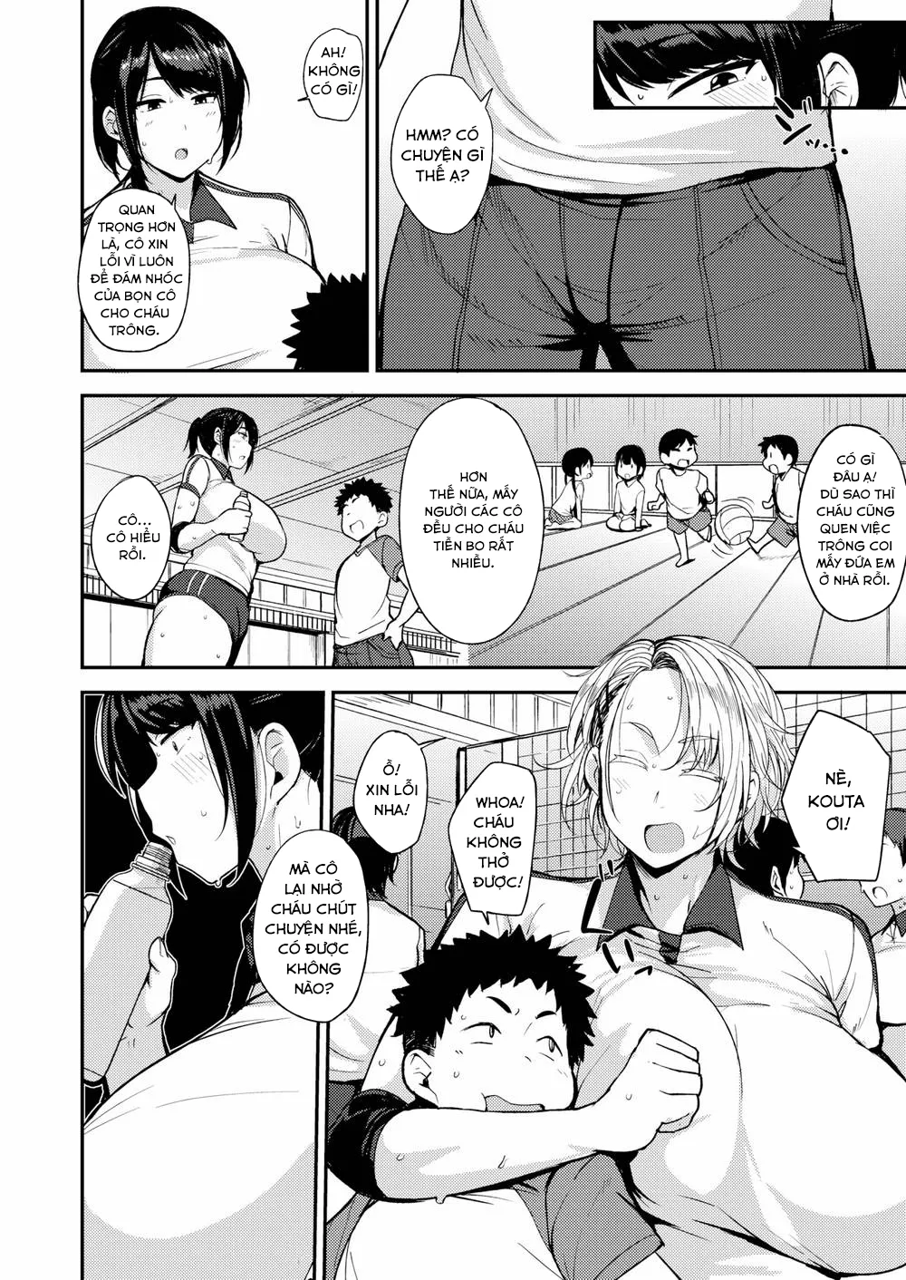 HentaiVN.net - Ảnh 5 - Vận Động Trong Giờ Giải Lao! [Let’s Work Up a Sweat ♥] - Oneshot