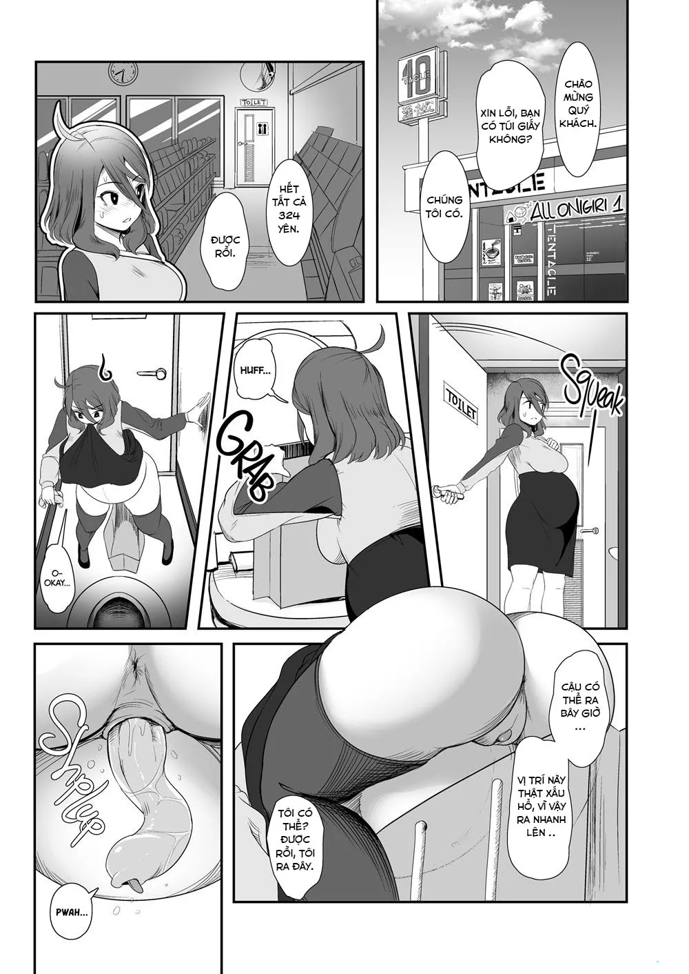 HentaiVN.net - Ảnh 25 - Sinh vật kỳ lạ và tôi [Igyo no Kimi to ; A TENTACLED ROMANCE] - Oneshot