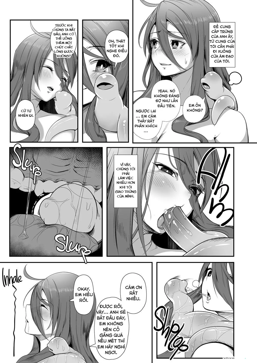 HentaiVN.net - Ảnh 41 - Sinh vật kỳ lạ và tôi [Igyo no Kimi to ; A TENTACLED ROMANCE] - Oneshot