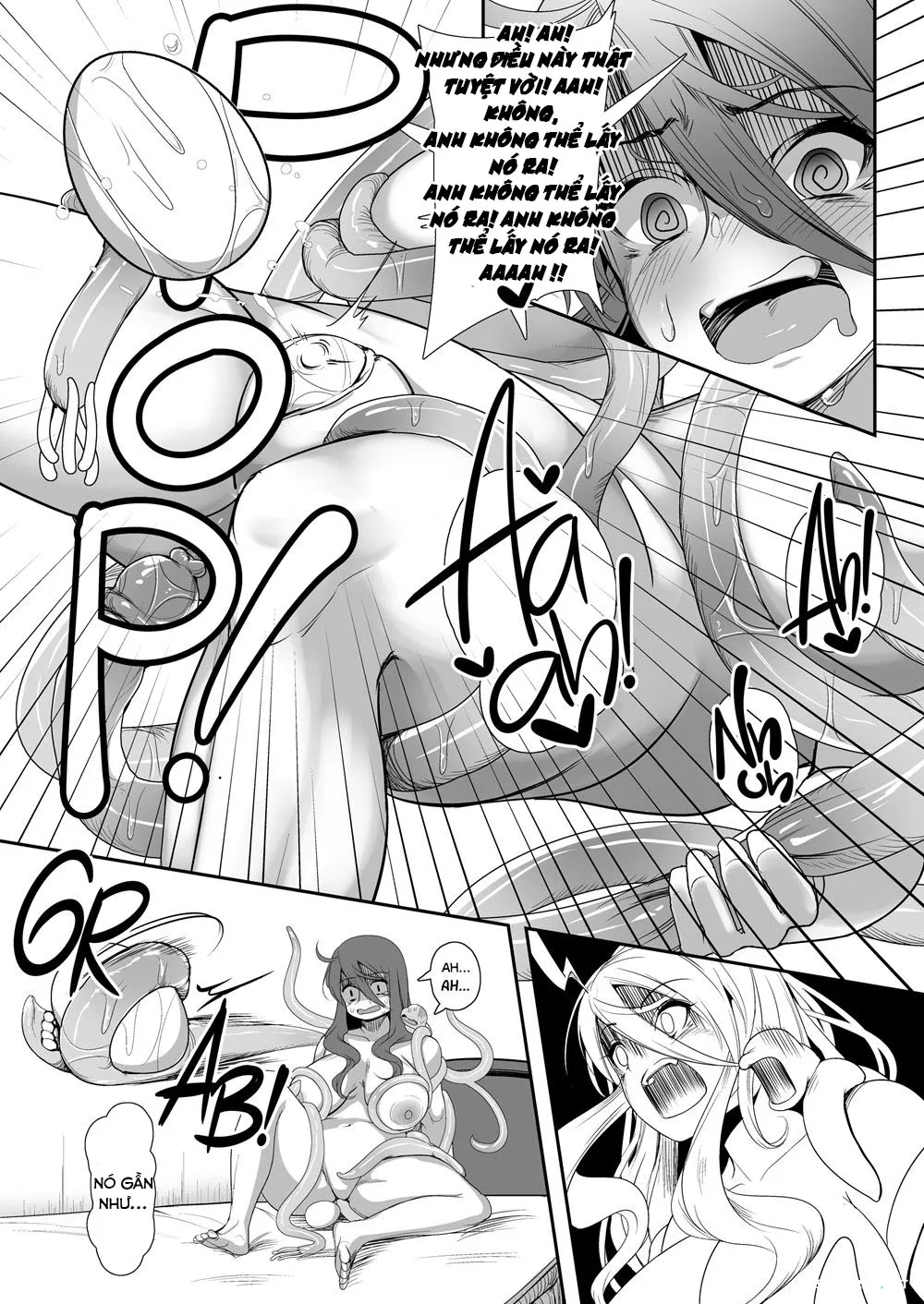HentaiVN.net - Ảnh 45 - Sinh vật kỳ lạ và tôi [Igyo no Kimi to ; A TENTACLED ROMANCE] - Oneshot