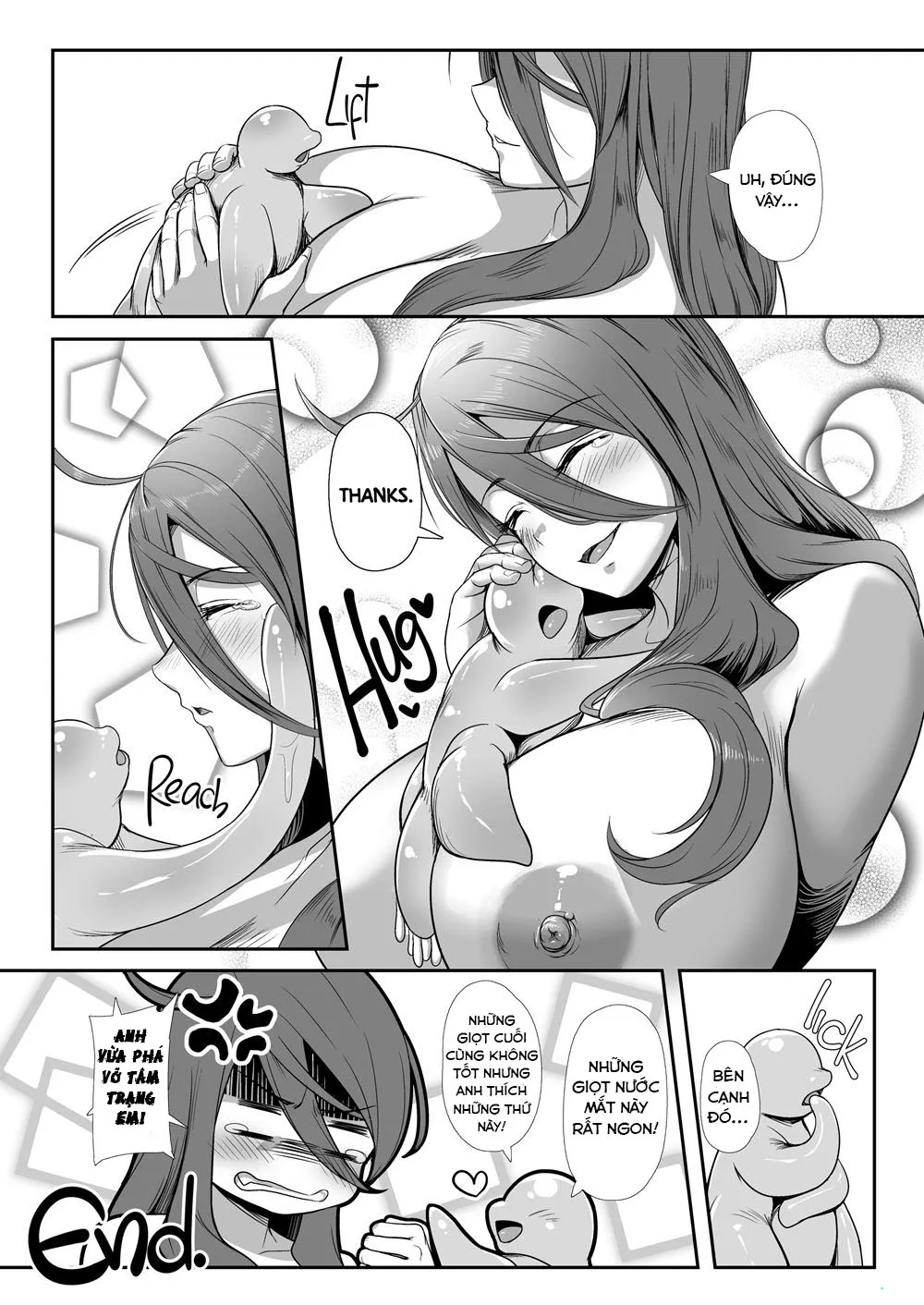 HentaiVN.net - Ảnh 47 - Sinh vật kỳ lạ và tôi [Igyo no Kimi to ; A TENTACLED ROMANCE] - Oneshot