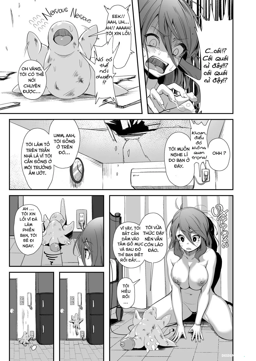 HentaiVN.net - Ảnh 5 - Sinh vật kỳ lạ và tôi [Igyo no Kimi to ; A TENTACLED ROMANCE] - Oneshot
