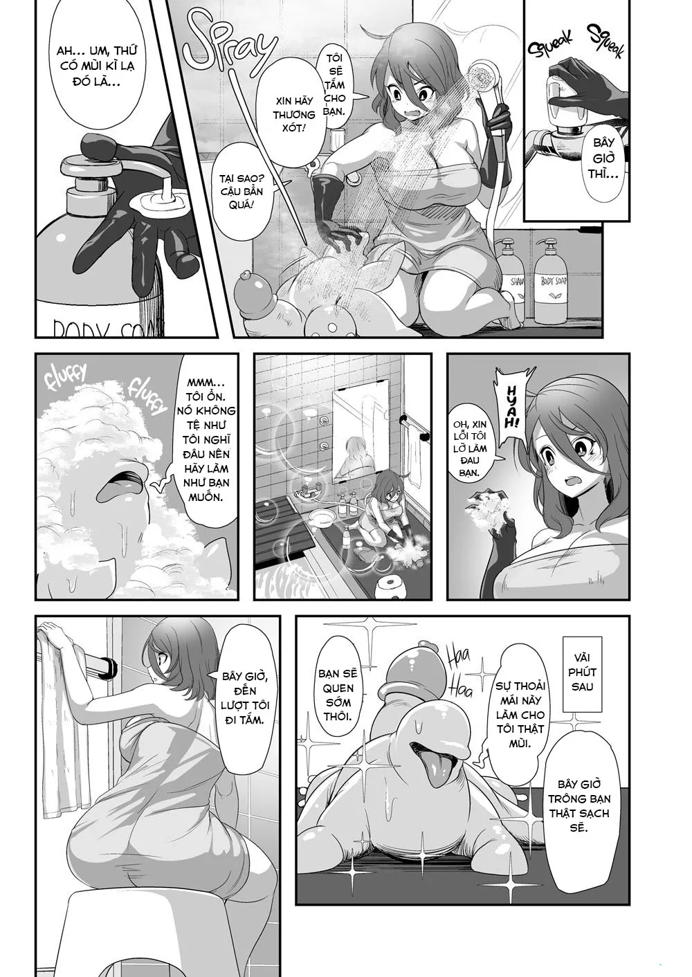 HentaiVN.net - Ảnh 9 - Sinh vật kỳ lạ và tôi [Igyo no Kimi to ; A TENTACLED ROMANCE] - Oneshot