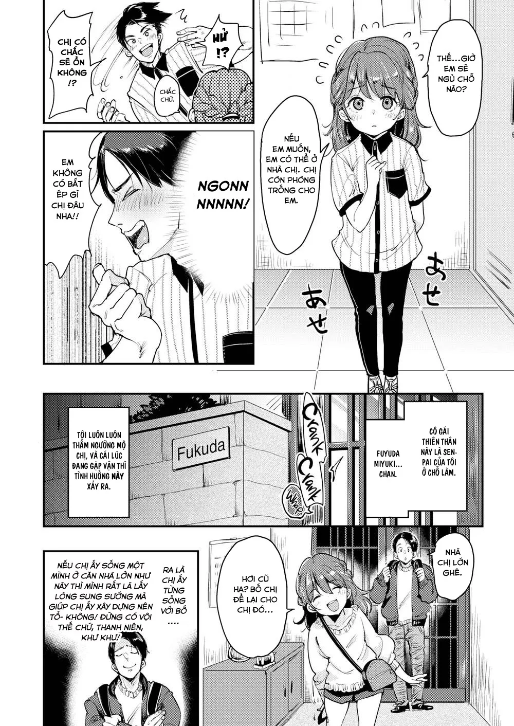 HentaiVN.net - Ảnh 5 - Yêu thầm mẹ trẻ, được nhầm 3 mẹ con [Fukuda-san's Home] - Oneshot