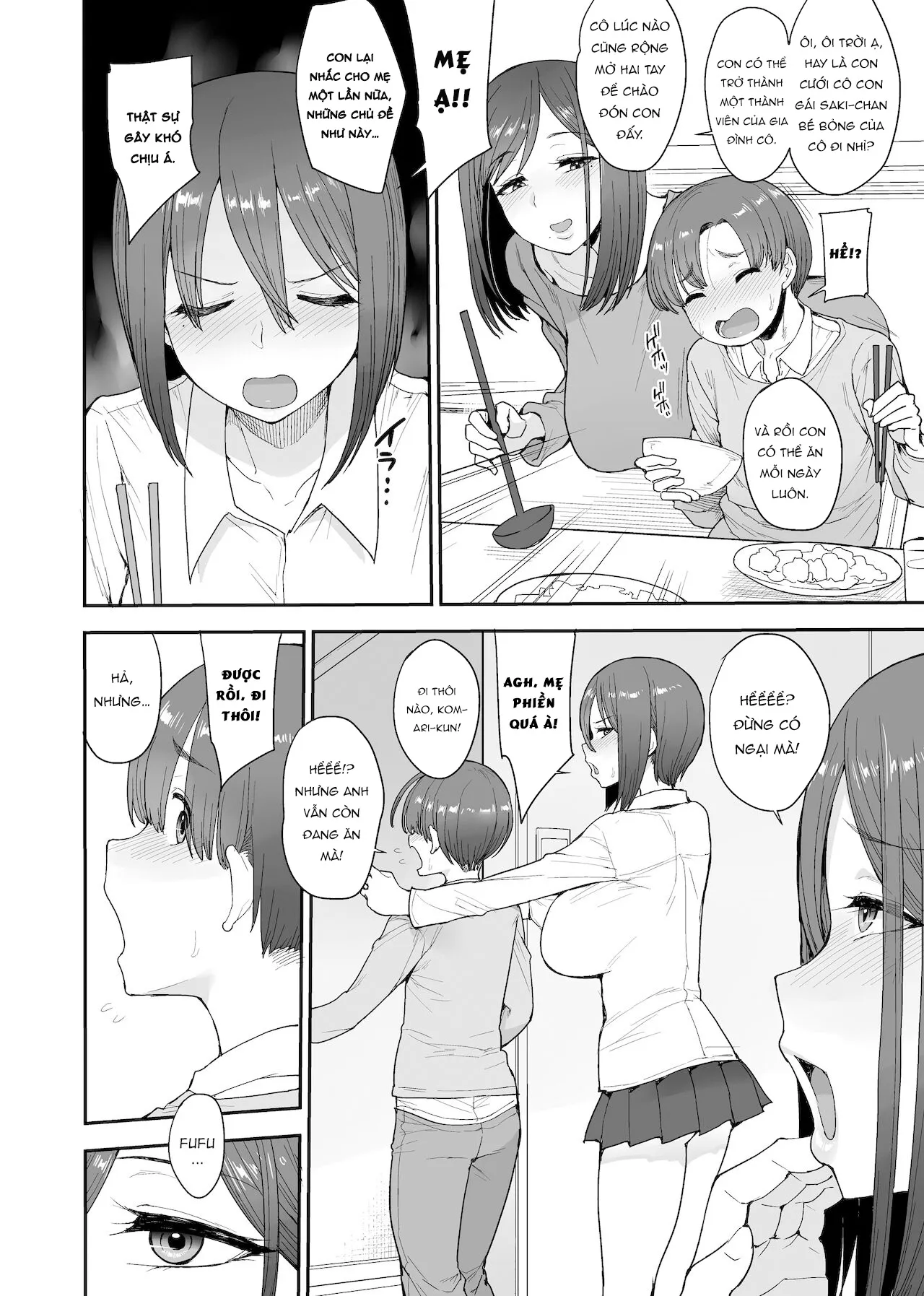 HentaiVN.net - Ảnh 4 - My Succubus Neighbour, the Mother and Daughter Case of the Onomiya Family [Succubus no Rinjin Onomiya-ke no Oyako] - Oneshot