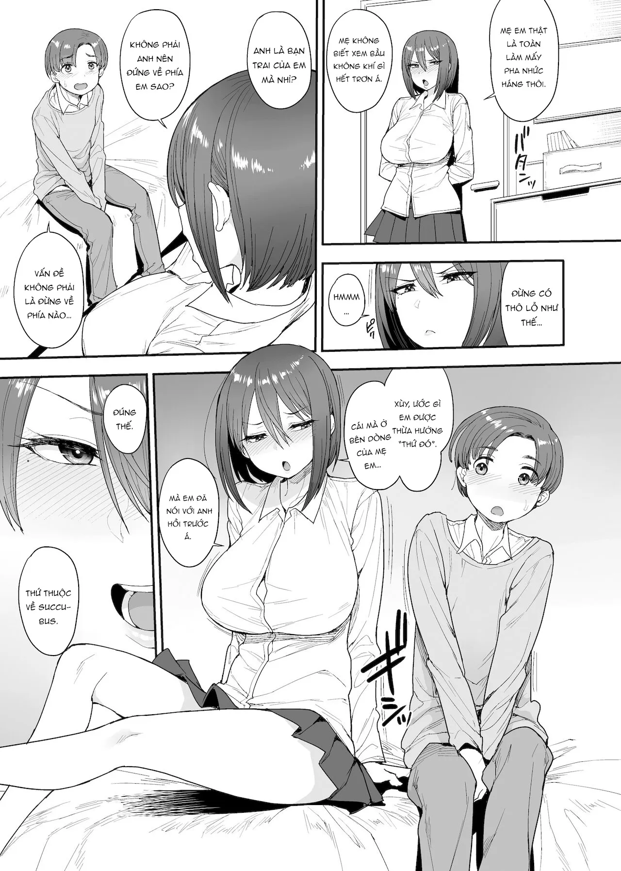 HentaiVN.net - Ảnh 5 - My Succubus Neighbour, the Mother and Daughter Case of the Onomiya Family [Succubus no Rinjin Onomiya-ke no Oyako] - Oneshot