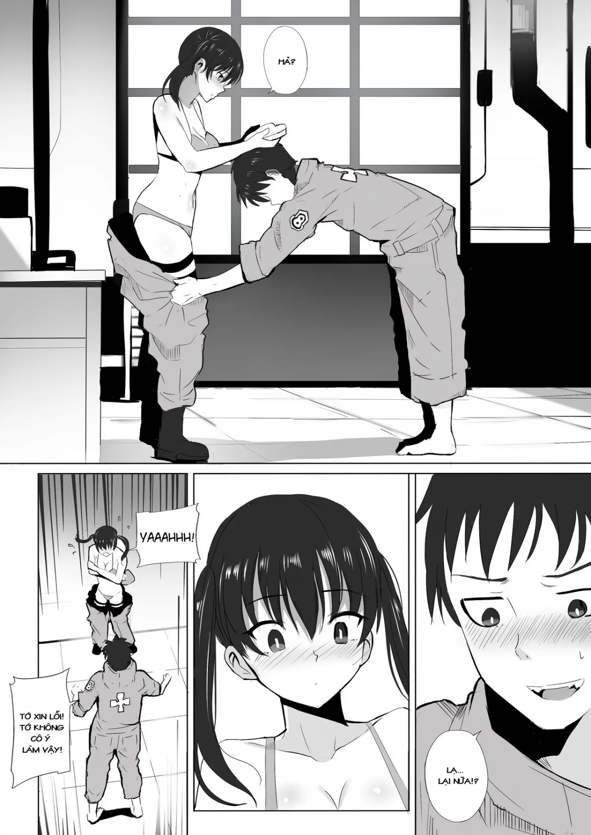 HentaiVN.net - Ảnh 5 - Honou Neko no Ongaeshi (Enen No Shouboutai) - Oneshot