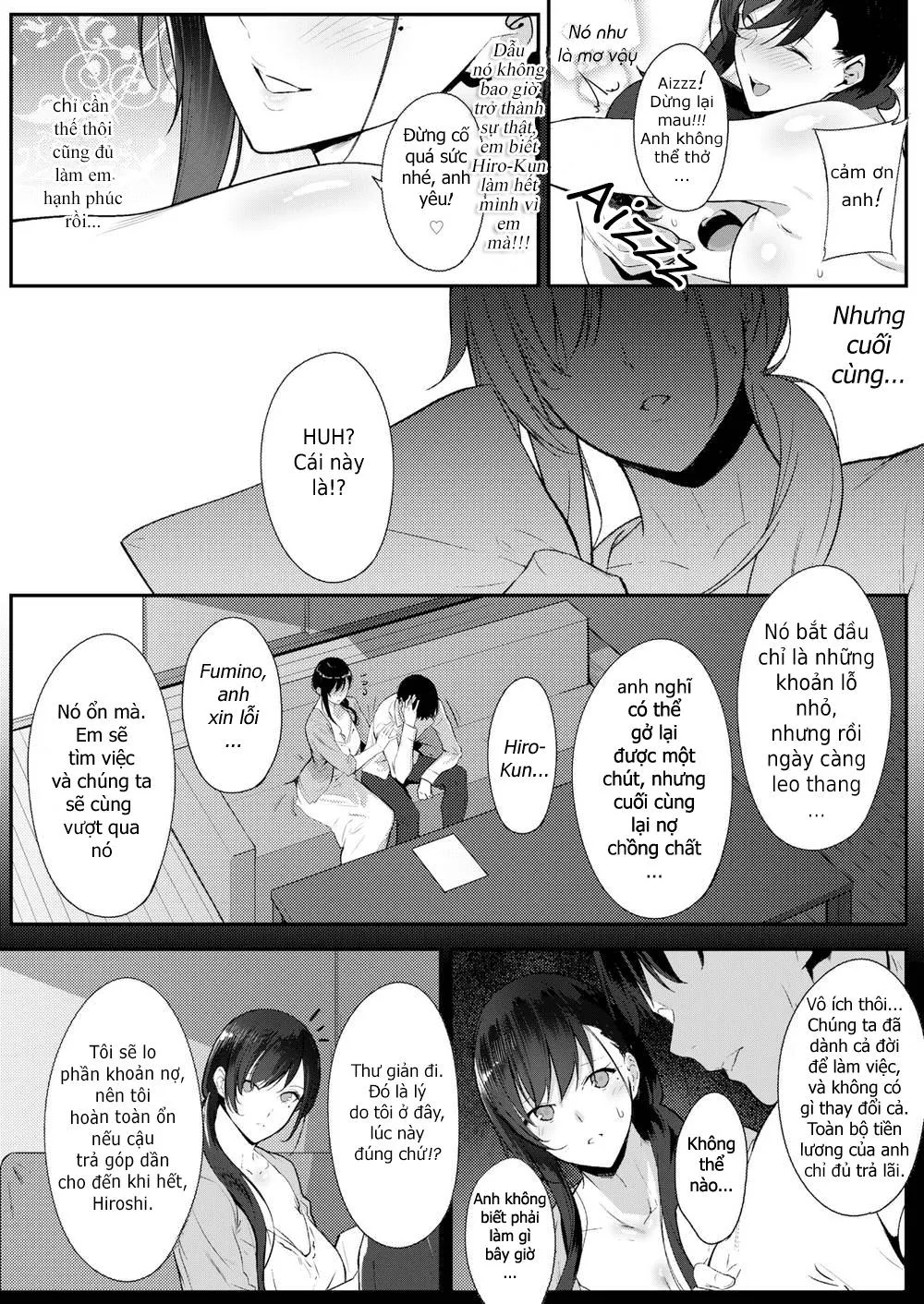 HentaiVN.net - Ảnh 5 - Faithless Wife ~case: Fumino~ [Người Vợ Không đáng Tin] - Oneshot