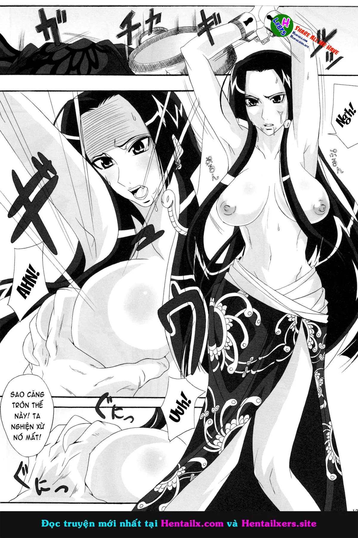 HentaiVN.net - Ảnh 12 - Benten Kairaku Hebirei (One Piece) [弁天快楽 11 蛇隷 (ワンピース)] - Chap 11