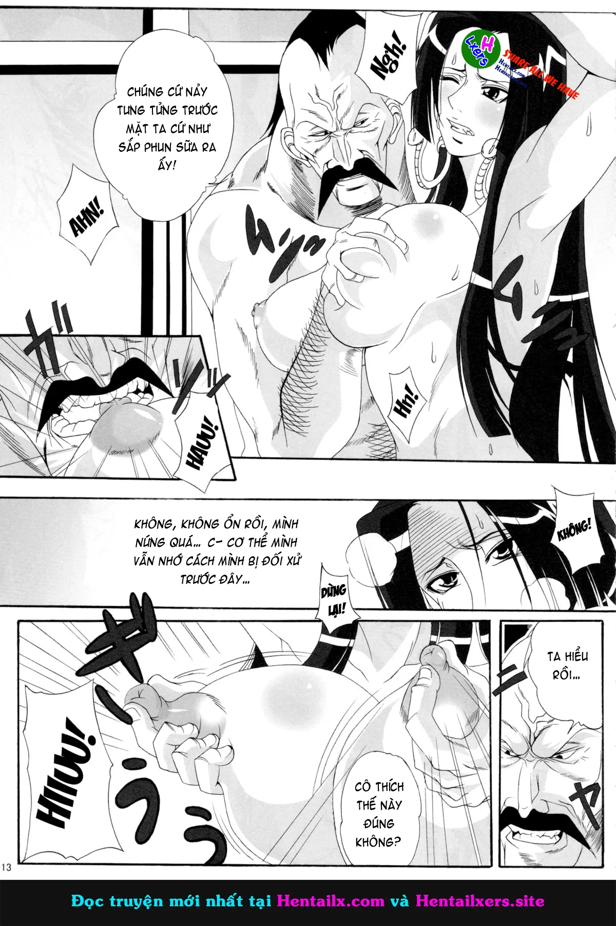 HentaiVN.net - Ảnh 13 - Benten Kairaku Hebirei (One Piece) [弁天快楽 11 蛇隷 (ワンピース)] - Chap 11