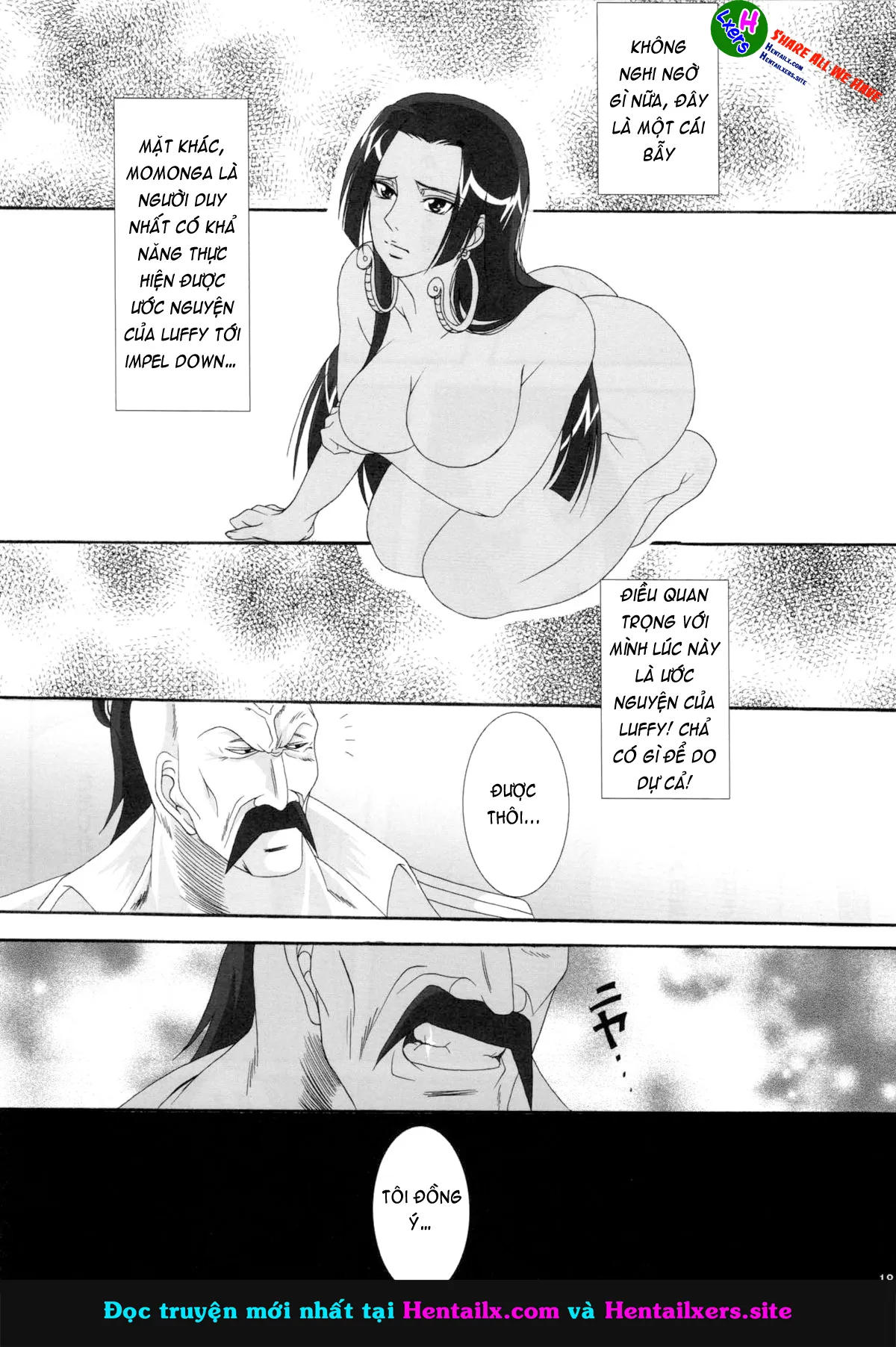 HentaiVN.net - Ảnh 18 - Benten Kairaku Hebirei (One Piece) [弁天快楽 11 蛇隷 (ワンピース)] - Chap 11