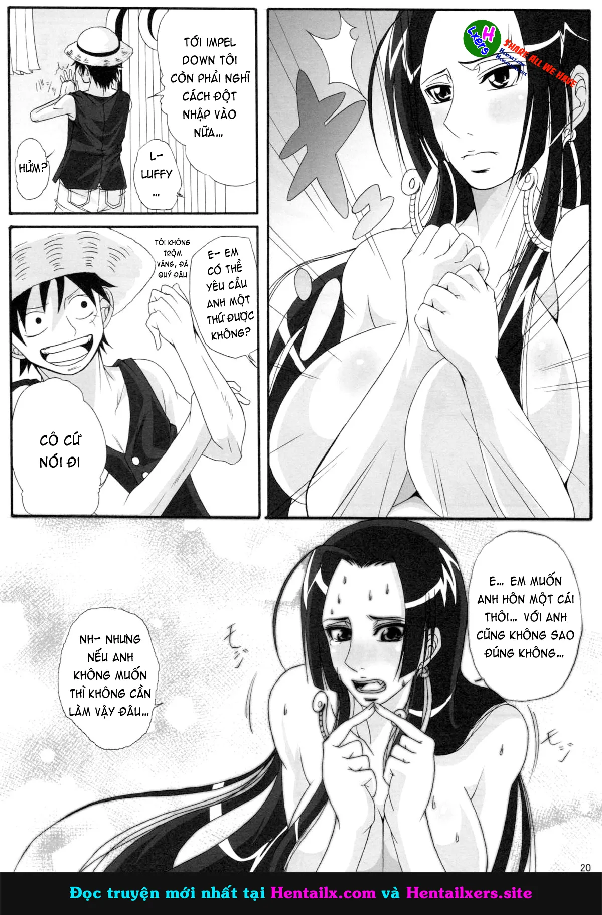 HentaiVN.net - Ảnh 20 - Benten Kairaku Hebirei (One Piece) [弁天快楽 11 蛇隷 (ワンピース)] - Chap 11