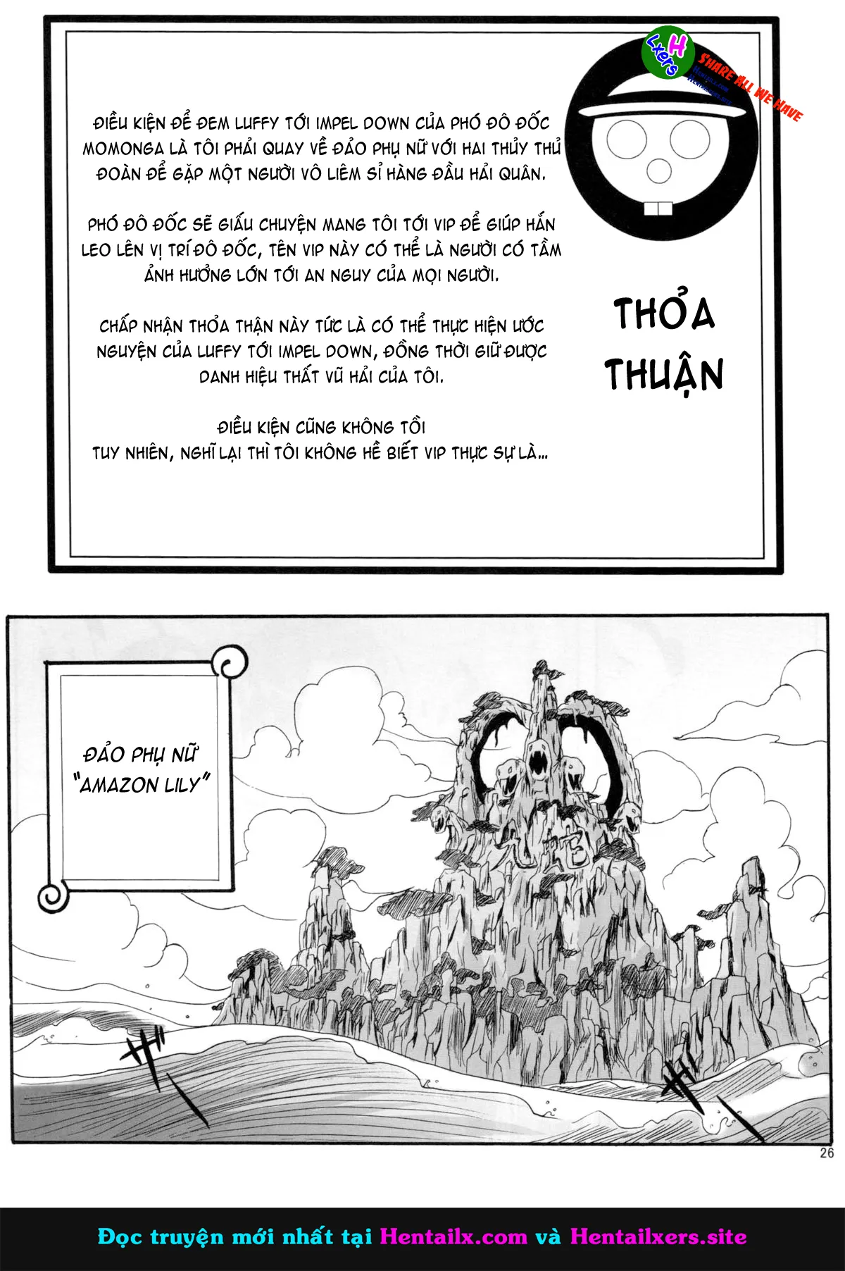 HentaiVN.net - Ảnh 26 - Benten Kairaku Hebirei (One Piece) [弁天快楽 11 蛇隷 (ワンピース)] - Chap 11