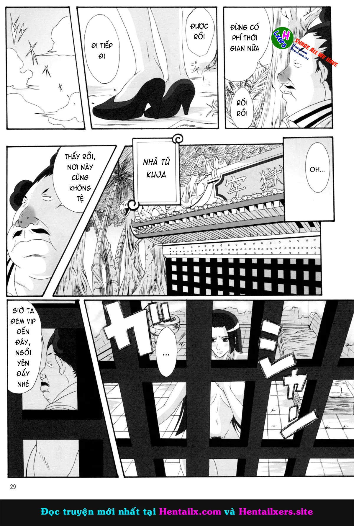 HentaiVN.net - Ảnh 29 - Benten Kairaku Hebirei (One Piece) [弁天快楽 11 蛇隷 (ワンピース)] - Chap 11