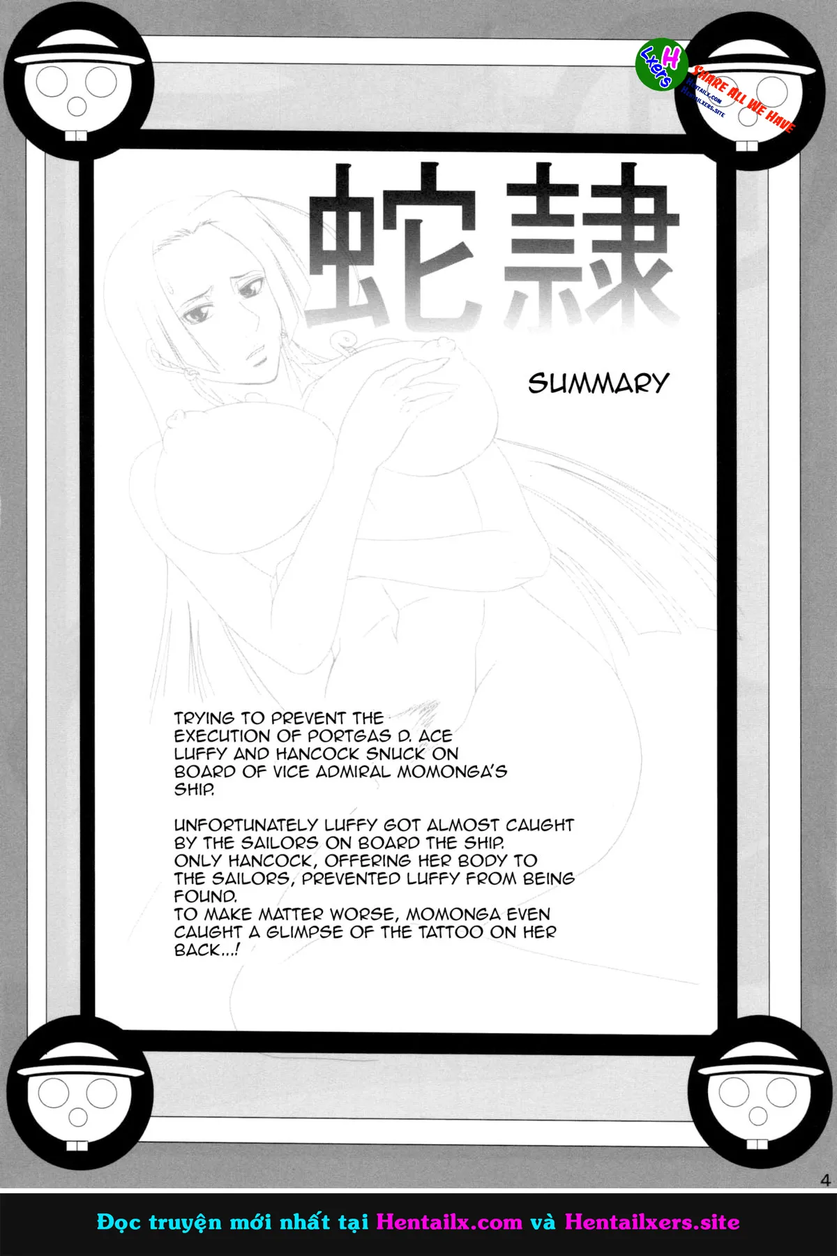 HentaiVN.net - Ảnh 4 - Benten Kairaku Hebirei (One Piece) [弁天快楽 11 蛇隷 (ワンピース)] - Chap 11
