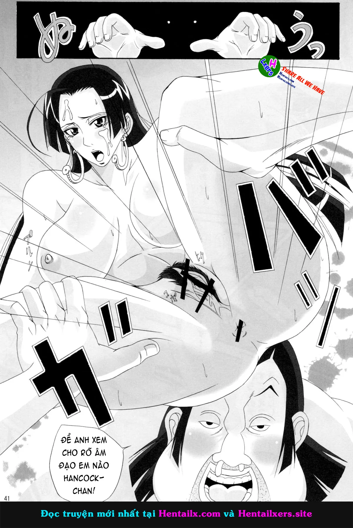 HentaiVN.net - Ảnh 41 - Benten Kairaku Hebirei (One Piece) [弁天快楽 11 蛇隷 (ワンピース)] - Chap 11