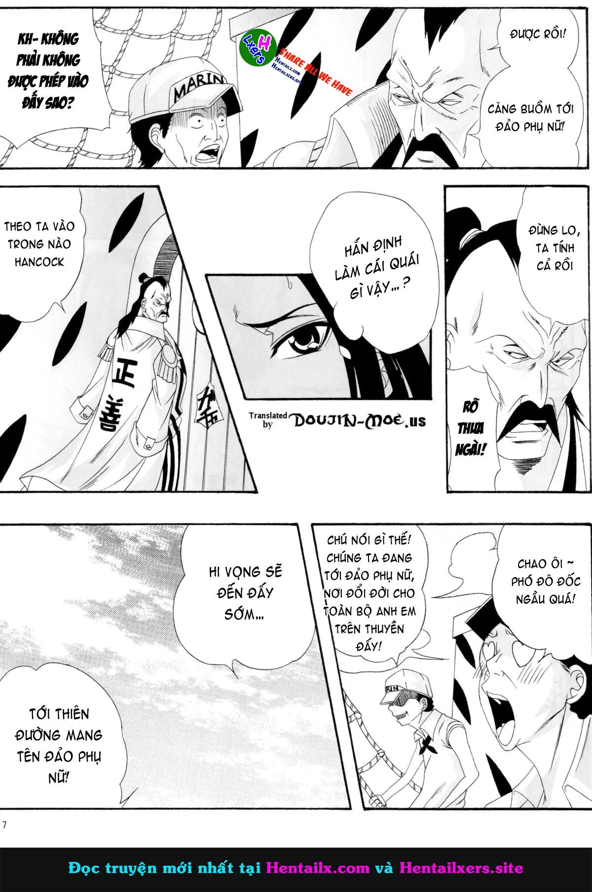HentaiVN.net - Ảnh 7 - Benten Kairaku Hebirei (One Piece) [弁天快楽 11 蛇隷 (ワンピース)] - Chap 11