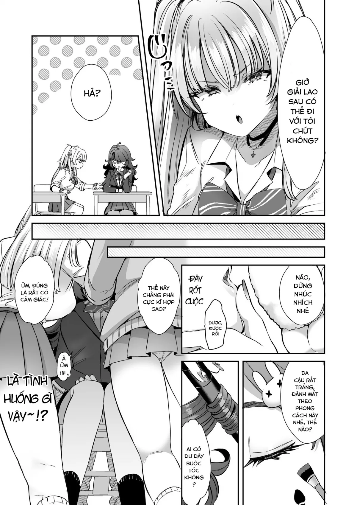 HentaiVN.net - Ảnh 15 - Asa Okitara Onnanoko ni Natta『InKya no Boku』ga Gyaru ni Naru Made - Oneshot.