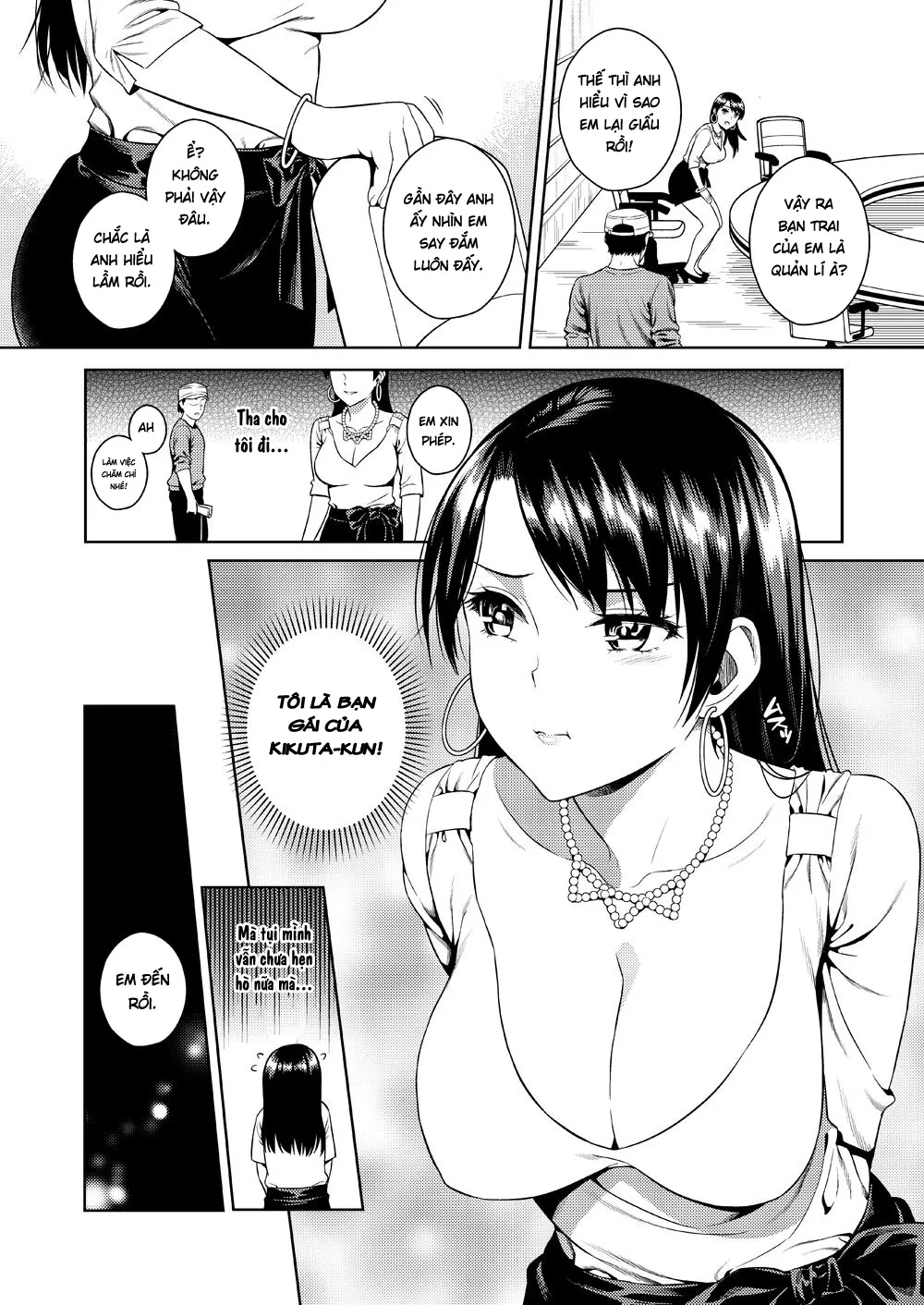 HentaiVN.net - Ảnh 11 - Nữ phát thanh viên [Joshi Ana] - Nửa đầu
