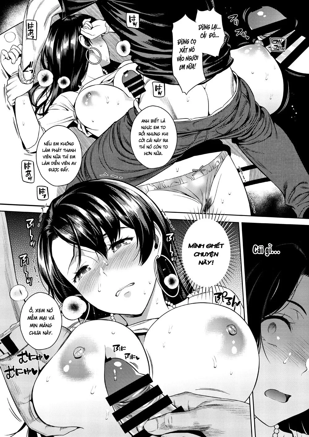 HentaiVN.net - Ảnh 27 - Nữ phát thanh viên [Joshi Ana] - Nửa đầu