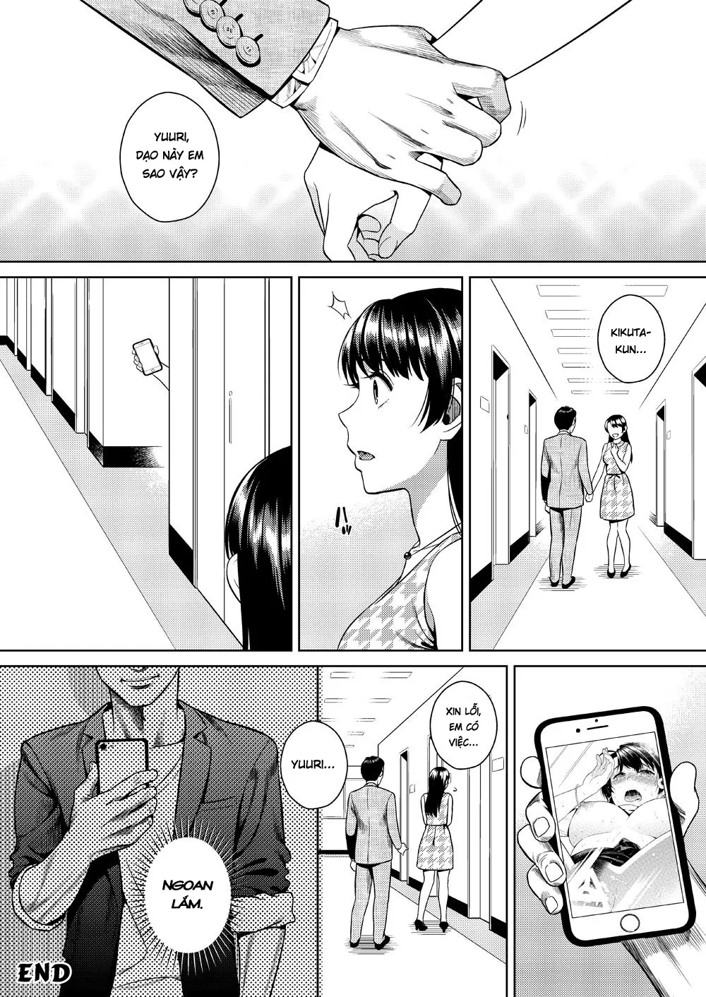 HentaiVN.net - Ảnh 15 - Nữ phát thanh viên [Joshi Ana] - Nửa sau