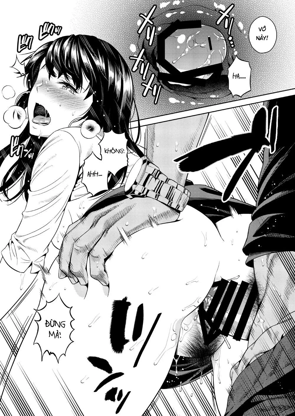 HentaiVN.net - Ảnh 22 - Nữ phát thanh viên [Joshi Ana] - Oneshot Full