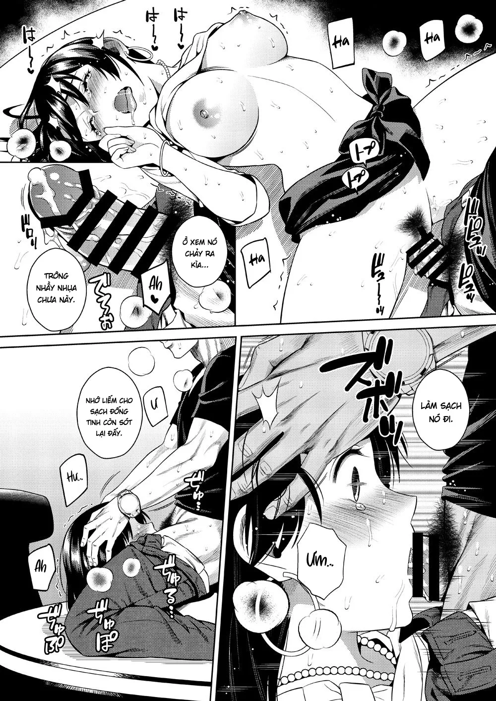 HentaiVN.net - Ảnh 33 - Nữ phát thanh viên [Joshi Ana] - Oneshot Full