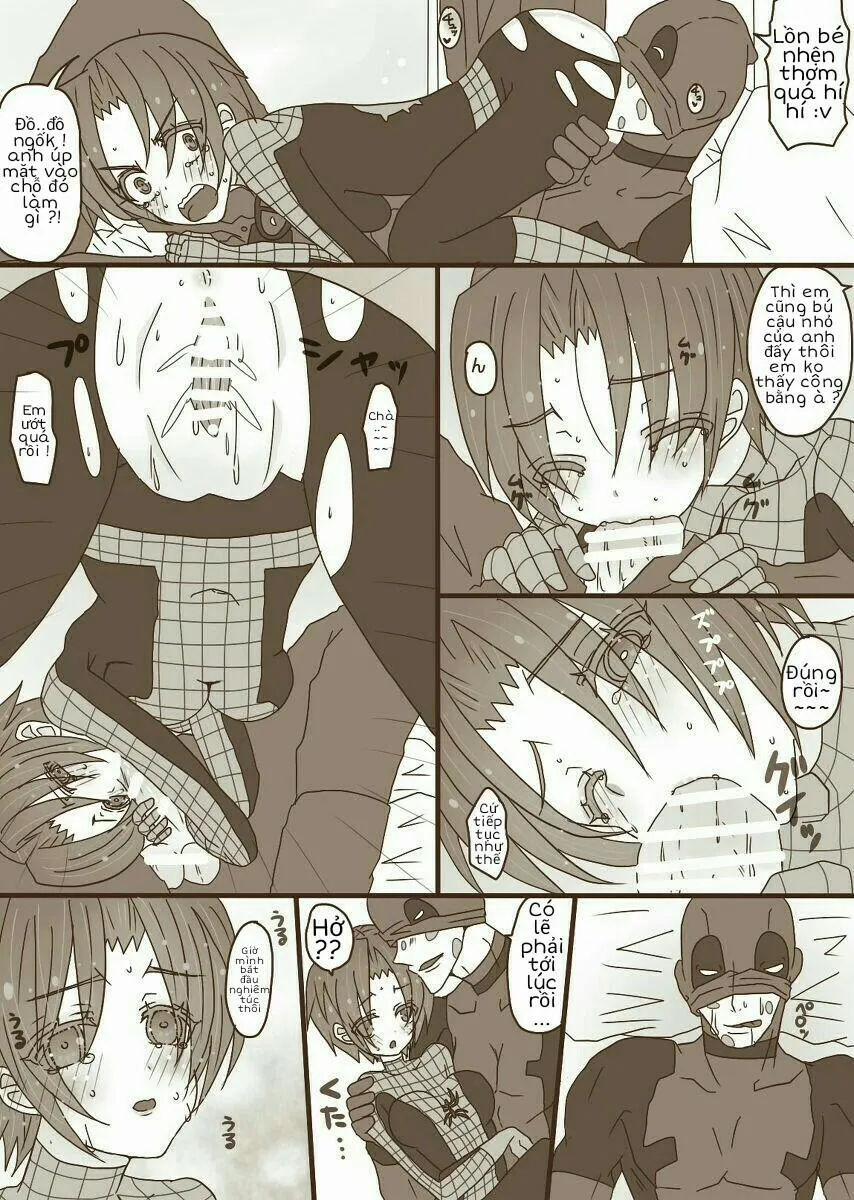 HentaiVN.net - Ảnh 11 - Thánh Deadpool - Chương 2-Phát hiện động trời