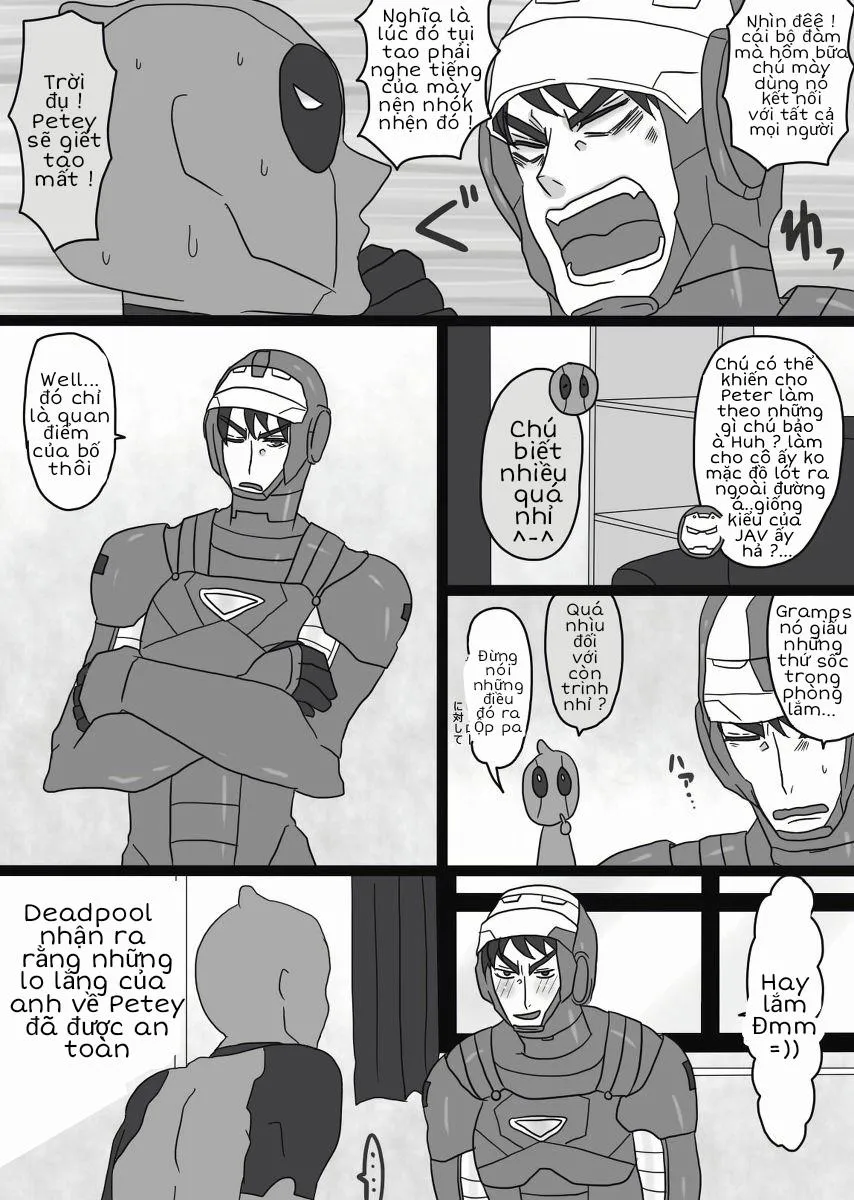 HentaiVN.net - Ảnh 24 - Thánh Deadpool - Chương 3 Mặc quần lót đê !!!