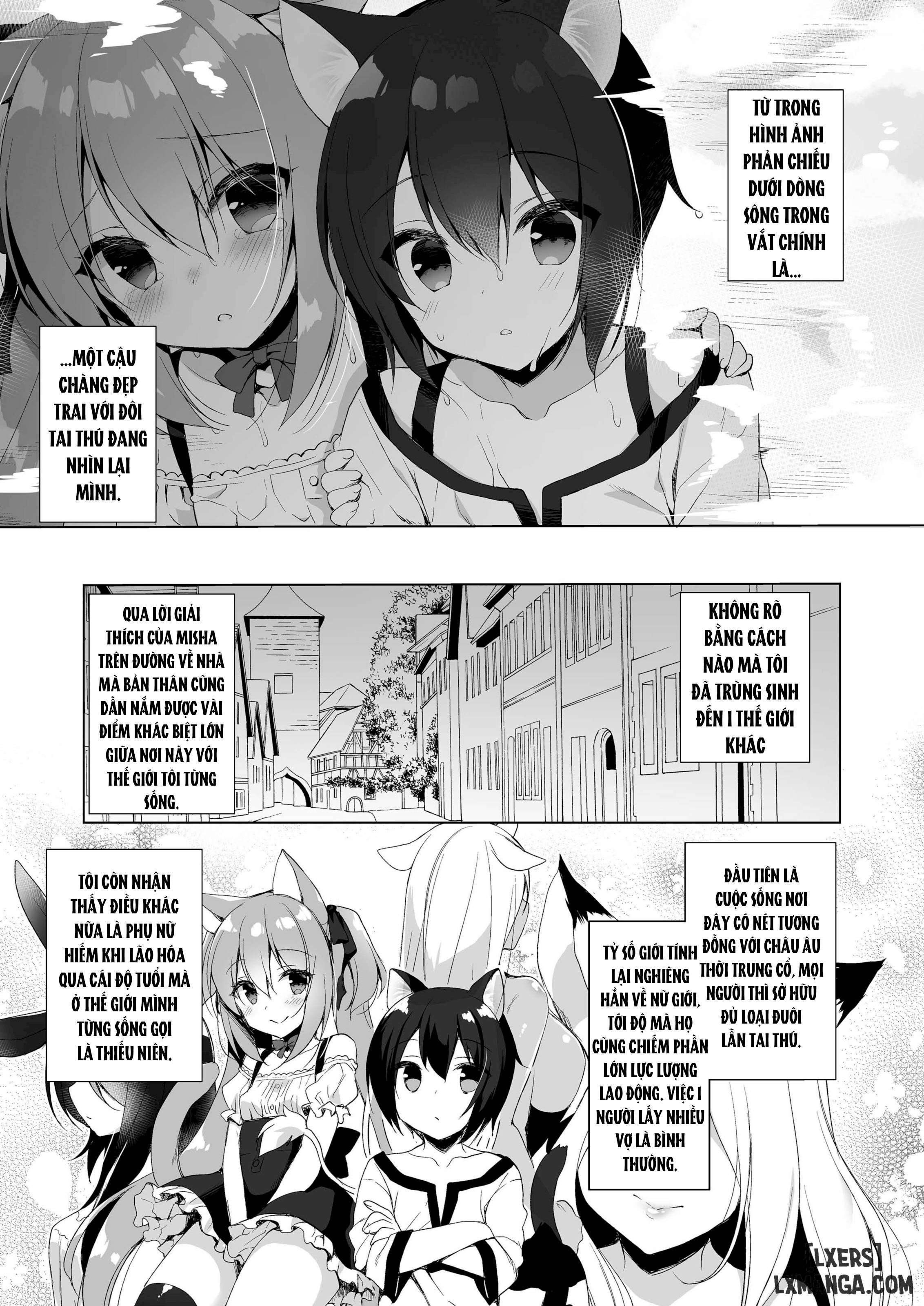 HentaiVN.net - Ảnh 7 - My Ideal Life in Another World Vol. 1 - Oneshot