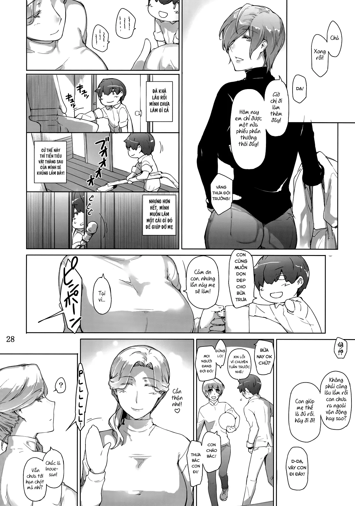 HentaiVN.net - Ảnh 27 - Tanemori-ke no Katei Jijou [胤盛家ノ家庭事情 ; Gia cảnh của gia đình nhà Tanemori] - Chap 01