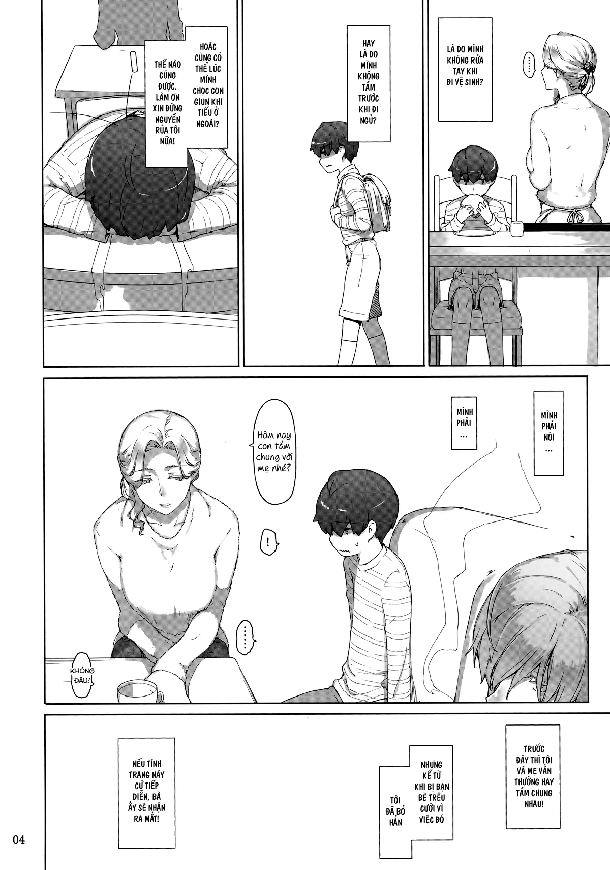 HentaiVN.net - Ảnh 3 - Tanemori-ke no Katei Jijou [胤盛家ノ家庭事情 ; Gia cảnh của gia đình nhà Tanemori] - Chap 01