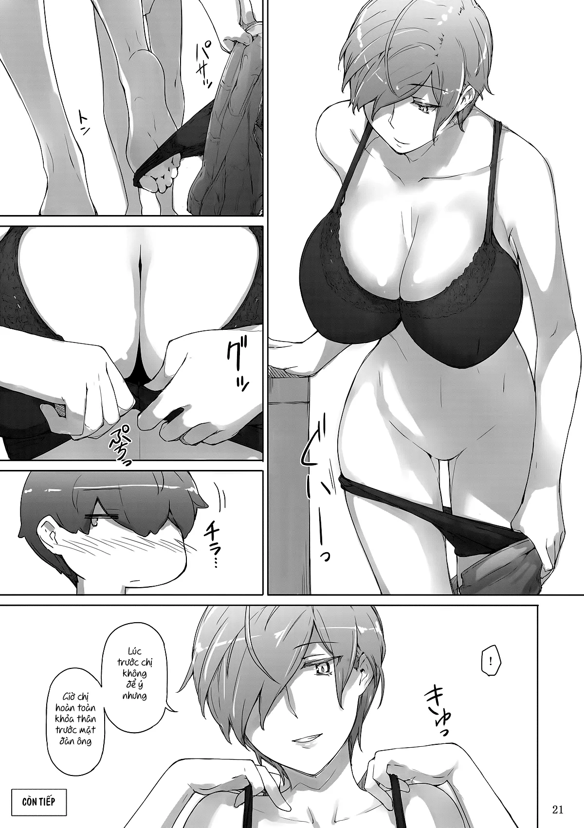 HentaiVN.net - Ảnh 20 - Tanemori-ke no Katei Jijou [胤盛家ノ家庭事情 ; Gia cảnh của gia đình nhà Tanemori] - Chap 02