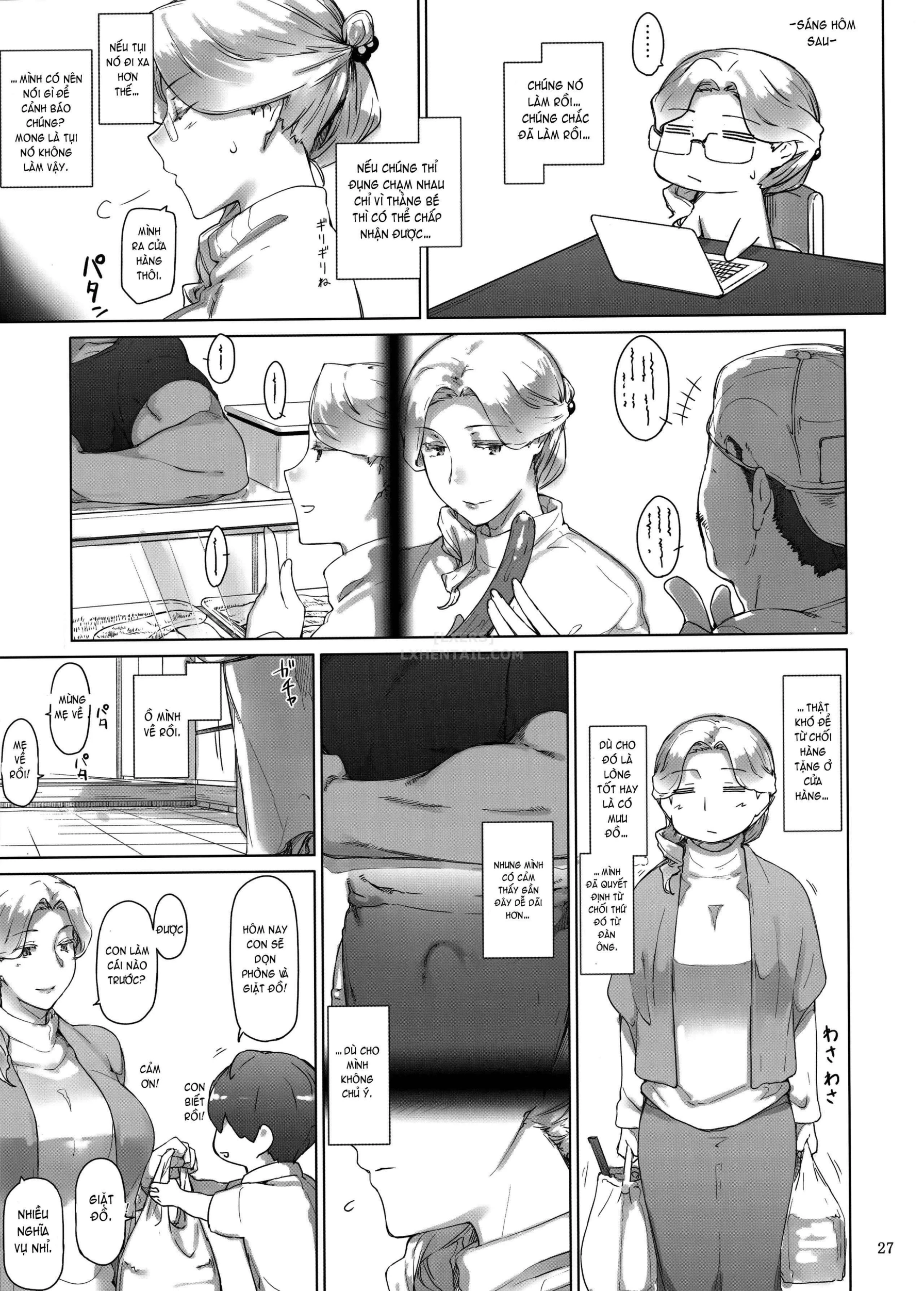 HentaiVN.net - Ảnh 31 - Tanemori-ke no Katei Jijou [胤盛家ノ家庭事情 ; Gia cảnh của gia đình nhà Tanemori] - Chap 03